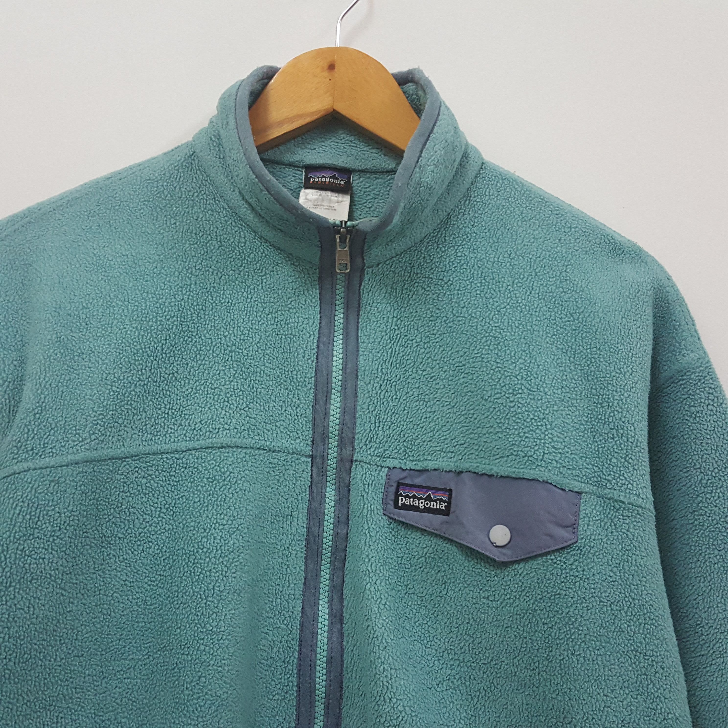 Patagonia × Vintage Vintage Patagonia nice design sweater jacket for youth Size US L / EU 52-54 / 3 - 3 Thumbnail