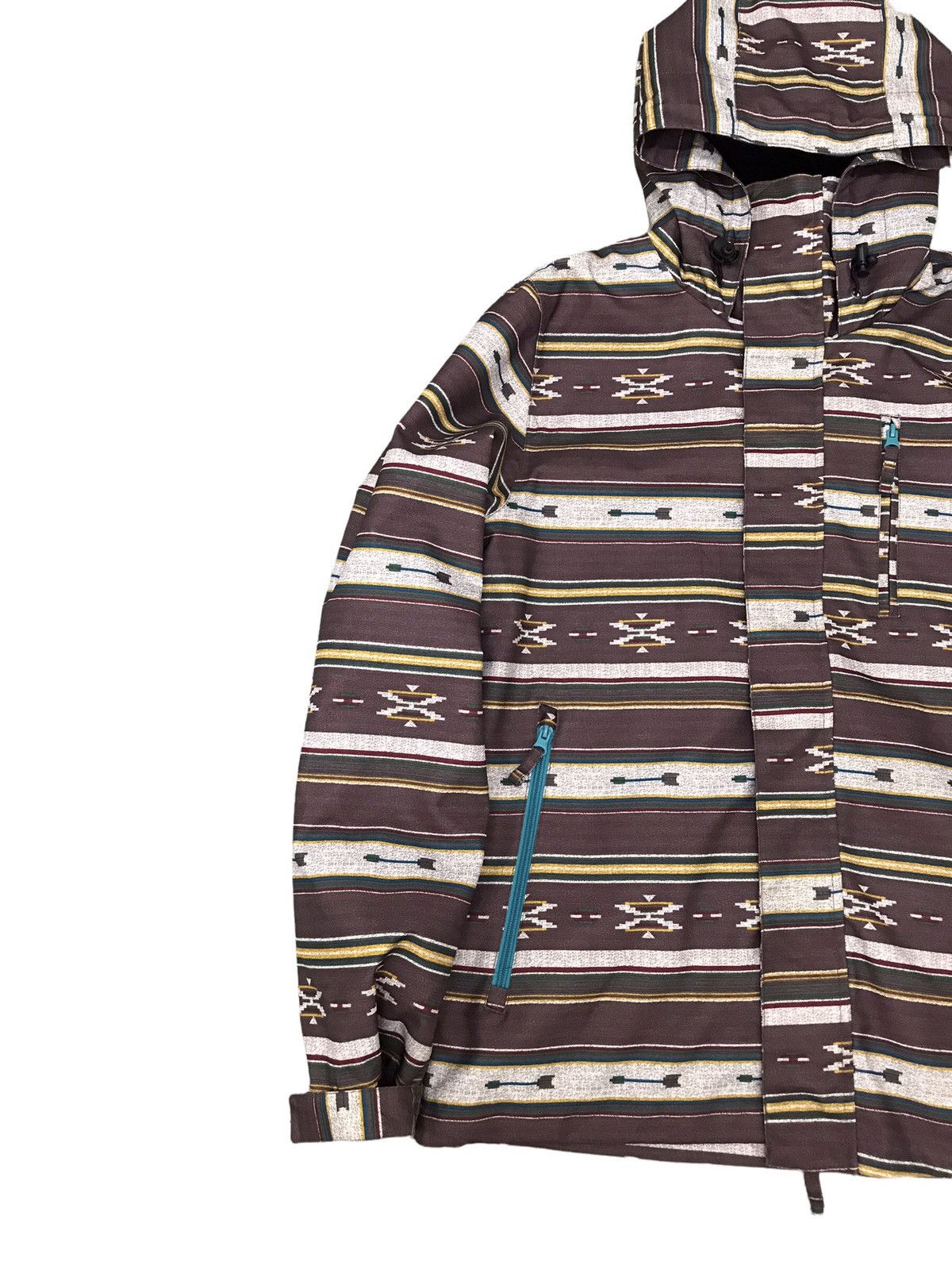 Japanese Brand JAPAN ACTIVERSION Winter Native Waterproof Snowboard Jacket Size US M / EU 48-50 / 2 - 2 Thumbnail