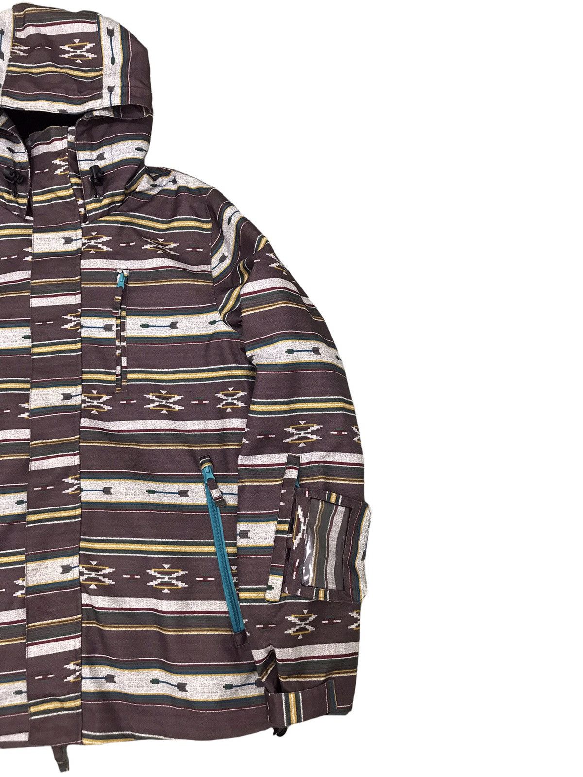 Japanese Brand JAPAN ACTIVERSION Winter Native Waterproof Snowboard Jacket Size US M / EU 48-50 / 2 - 3 Thumbnail