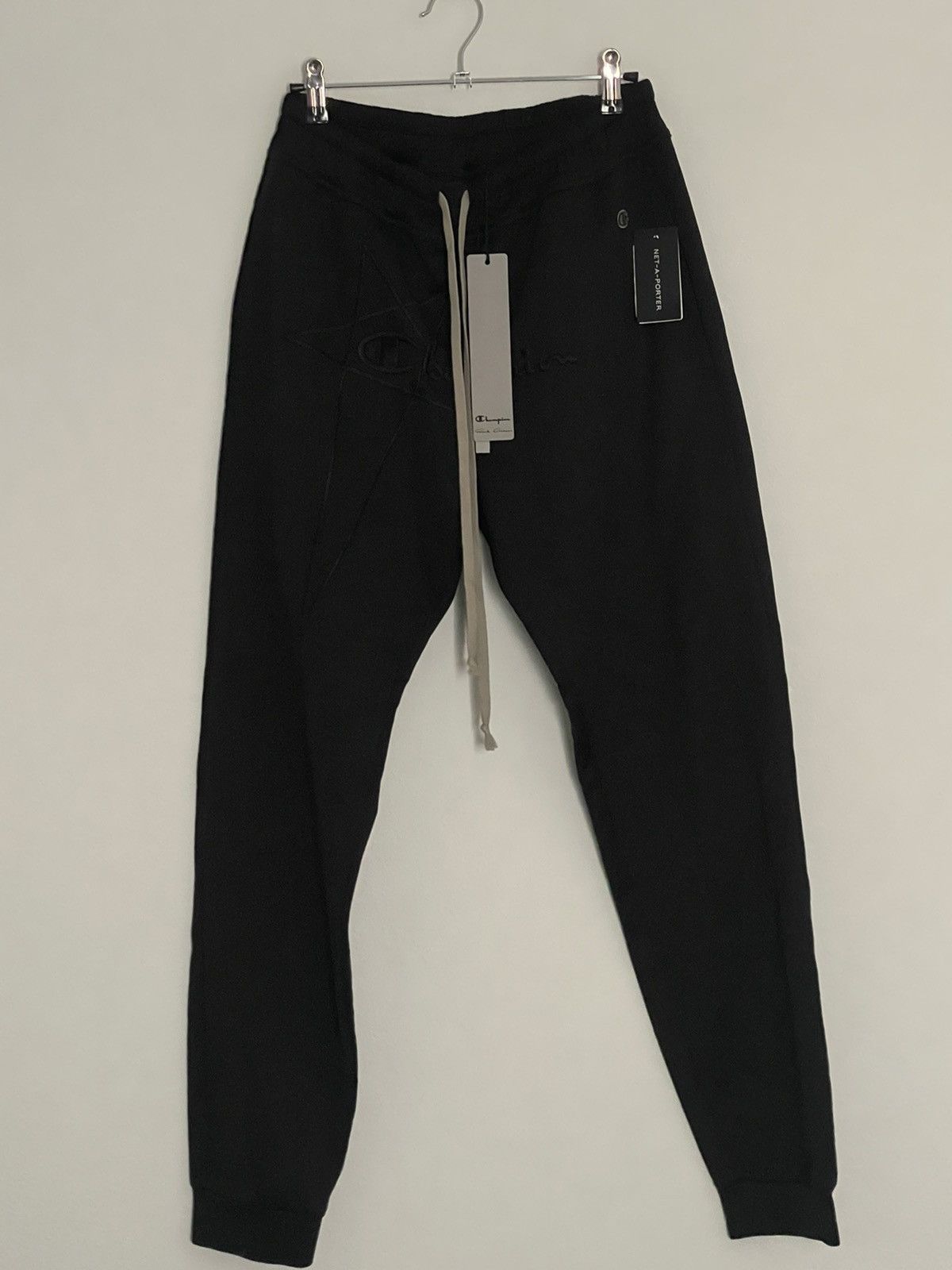 image of Champion x Rick Owens “ ” New With Tag, Black Track Pants, Men's (Size 30)