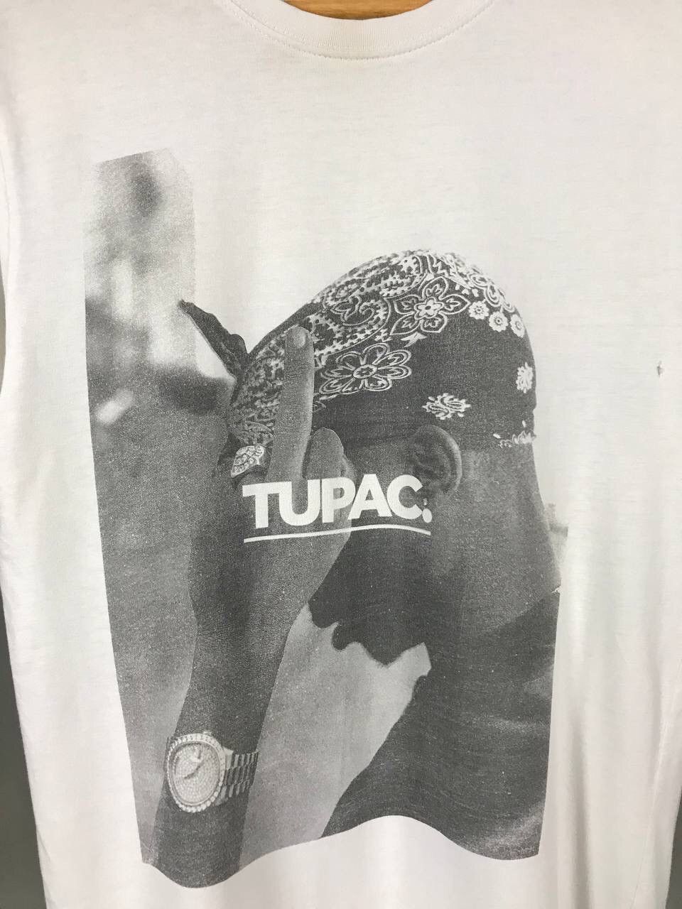 Band Tees × Rap Tees × Vintage 2pac Vintage Rap Tee Size US S / EU 44-46 / 1 - 3 Thumbnail