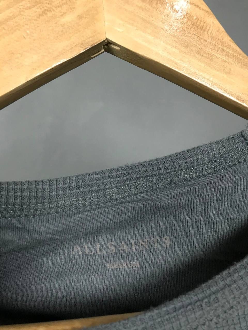 Allsaints Allsaints luxury streetwear gray sweatshirt Size US M / EU 48-50 / 2 - 3 Thumbnail