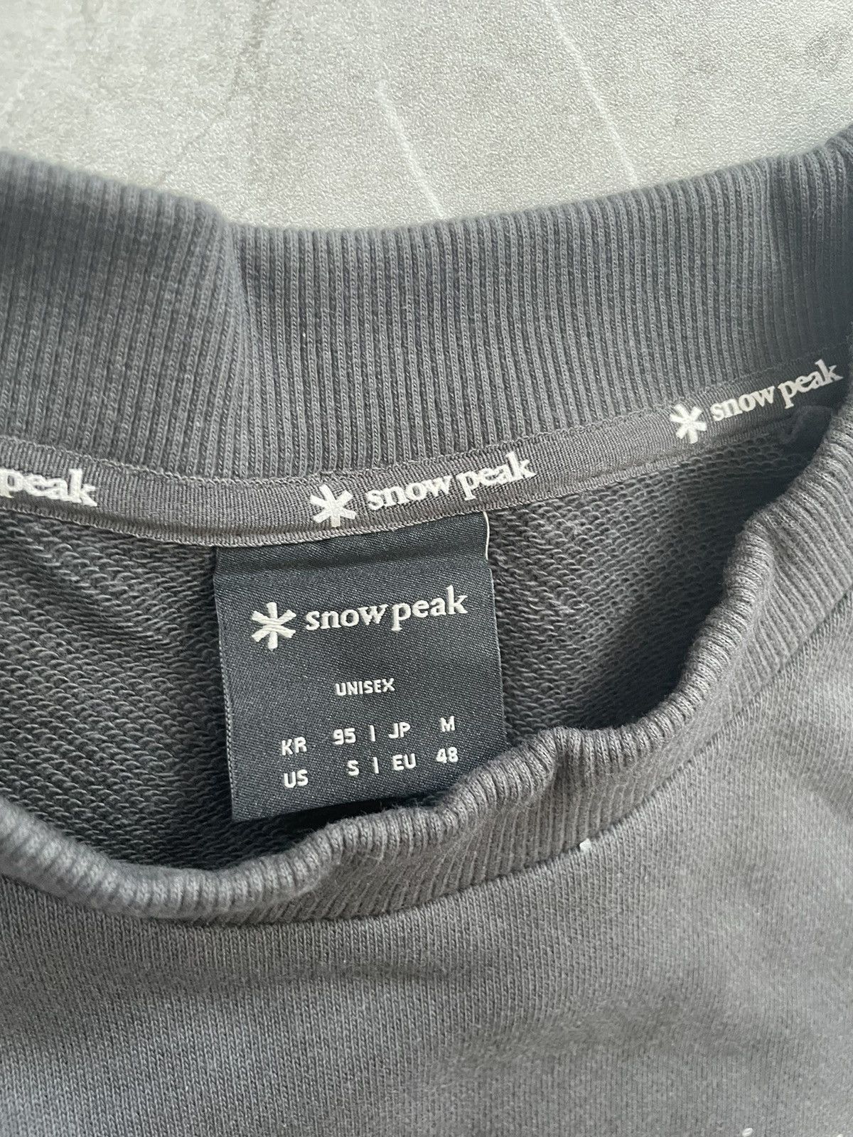 Snow Peak Snow peak sweatshirt Size US S / EU 44-46 / 1 - 4 Thumbnail