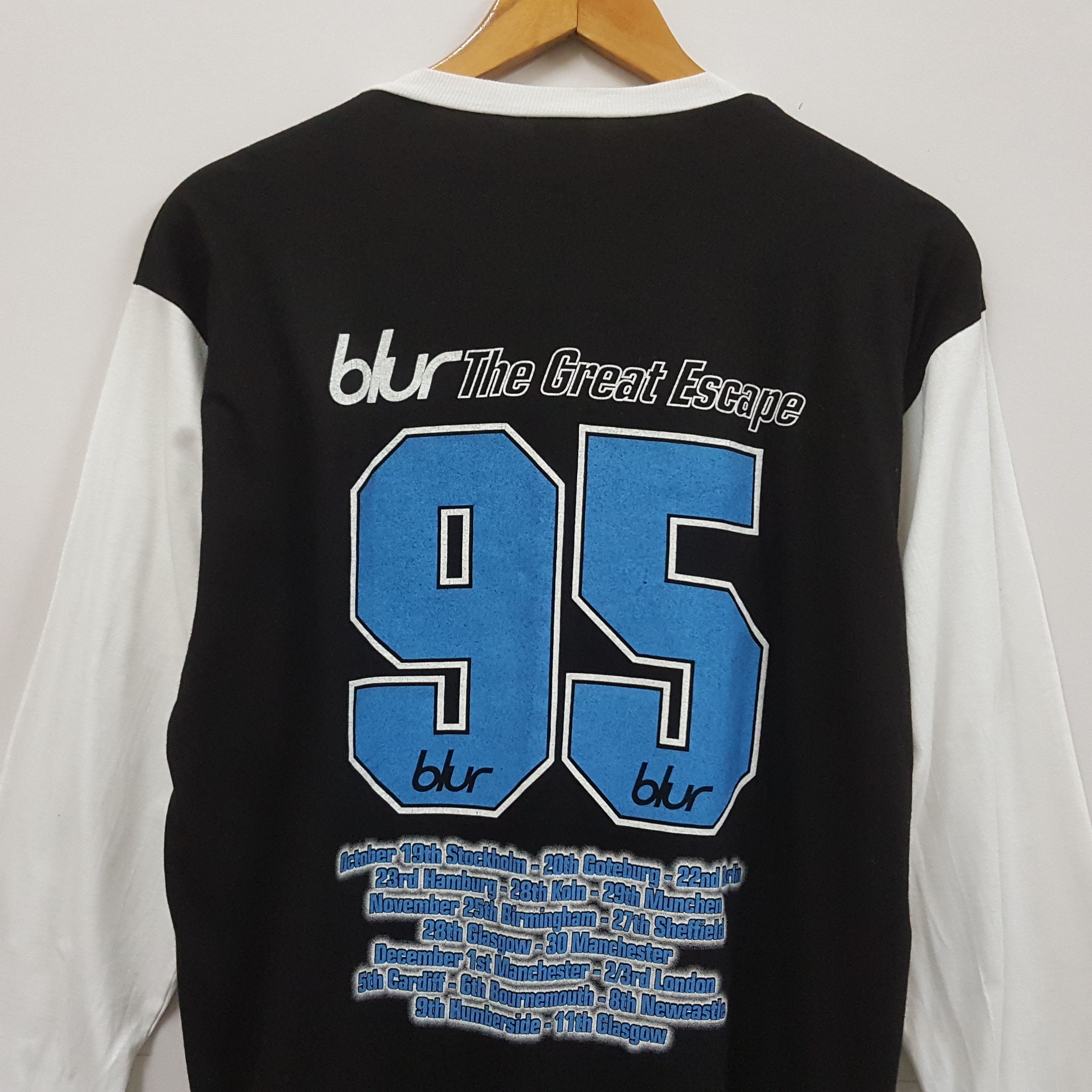 Band Tees × Vintage Vintage 90's blur English rock band The Great Escape tshirt Size US XL / EU 56 / 4 - 6 Thumbnail