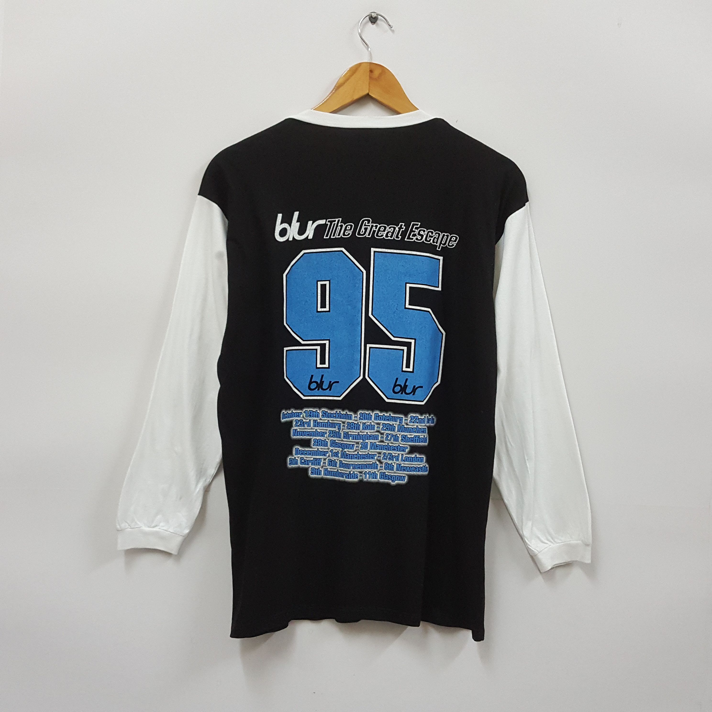 Band Tees × Vintage Vintage 90's blur English rock band The Great Escape tshirt Size US XL / EU 56 / 4 - 5 Thumbnail