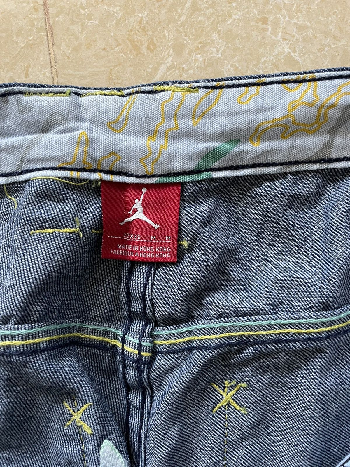 Jordan Brand UNWORN* OG air Jordan denim 32 Size US 32 / EU 48 - 11 Thumbnail