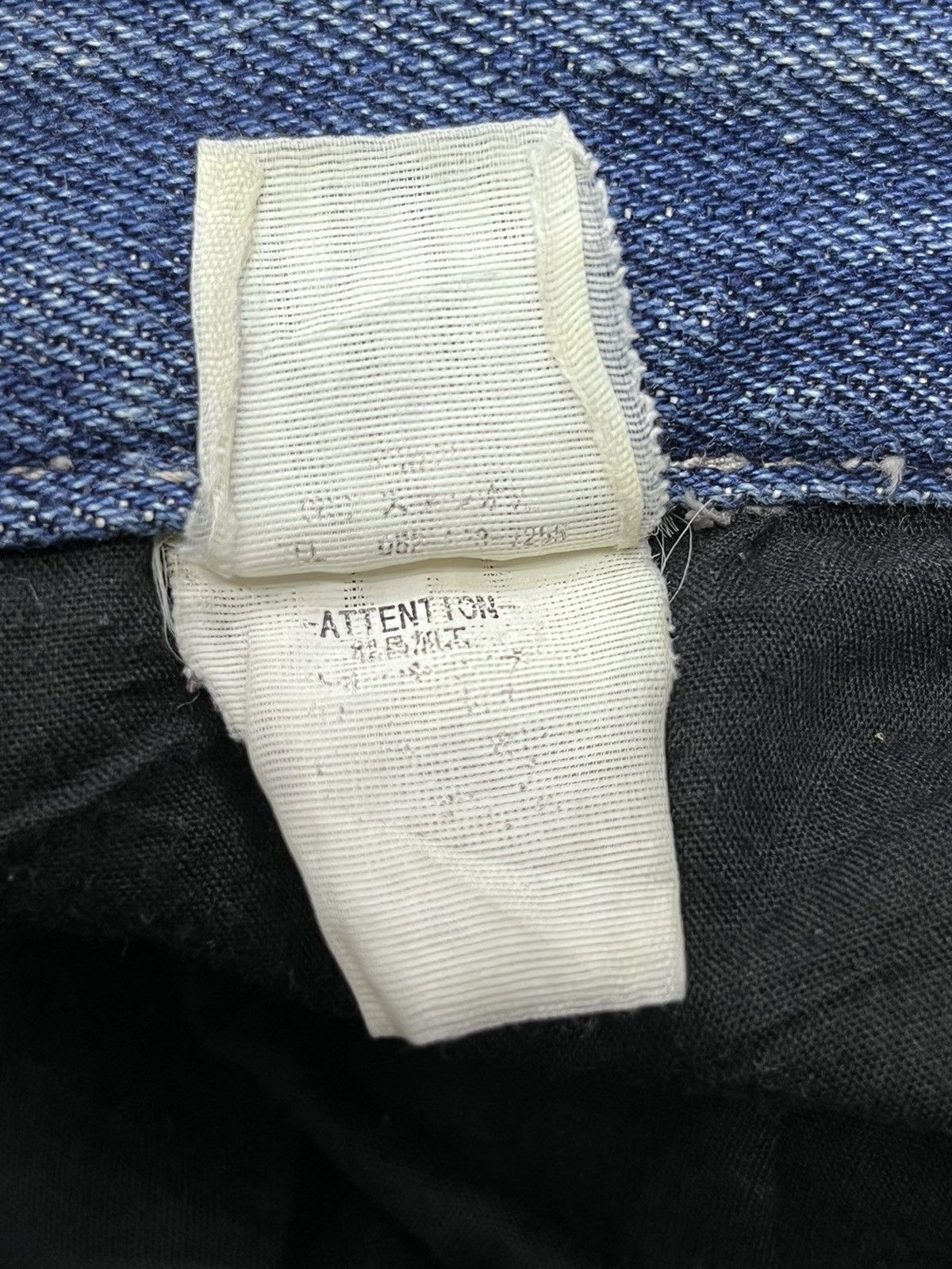 Seditionaries ☠️BERNING SHO Skull Punk Paradox Splash Distressed Denim Size US 29 - 15 Thumbnail