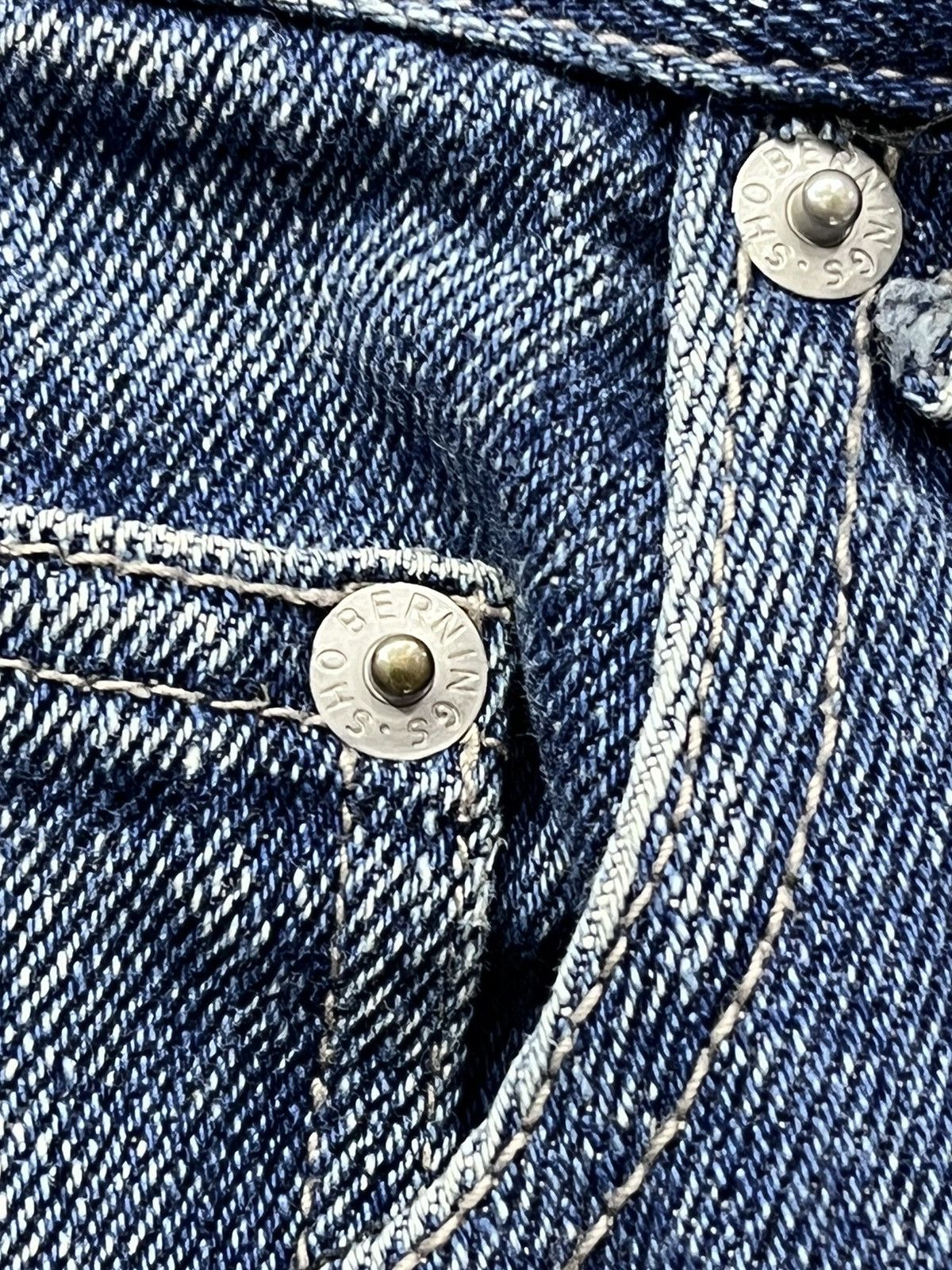 Seditionaries ☠️BERNING SHO Skull Punk Paradox Splash Distressed Denim Size US 29 - 10 Thumbnail