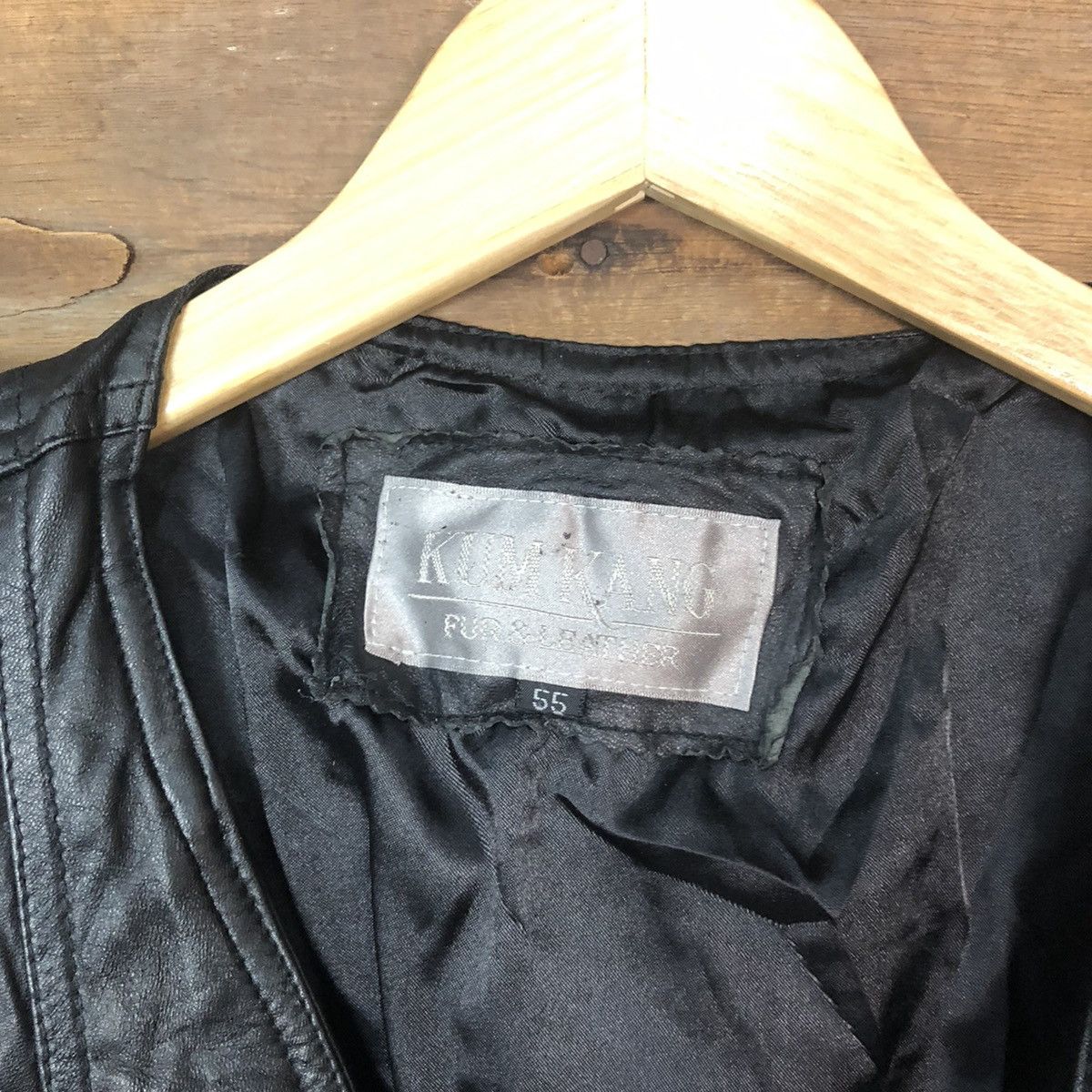 Japanese Brand Kum Kang vintage Black Vest Leather #7090 Size US S / EU 44-46 / 1 - 6 Thumbnail