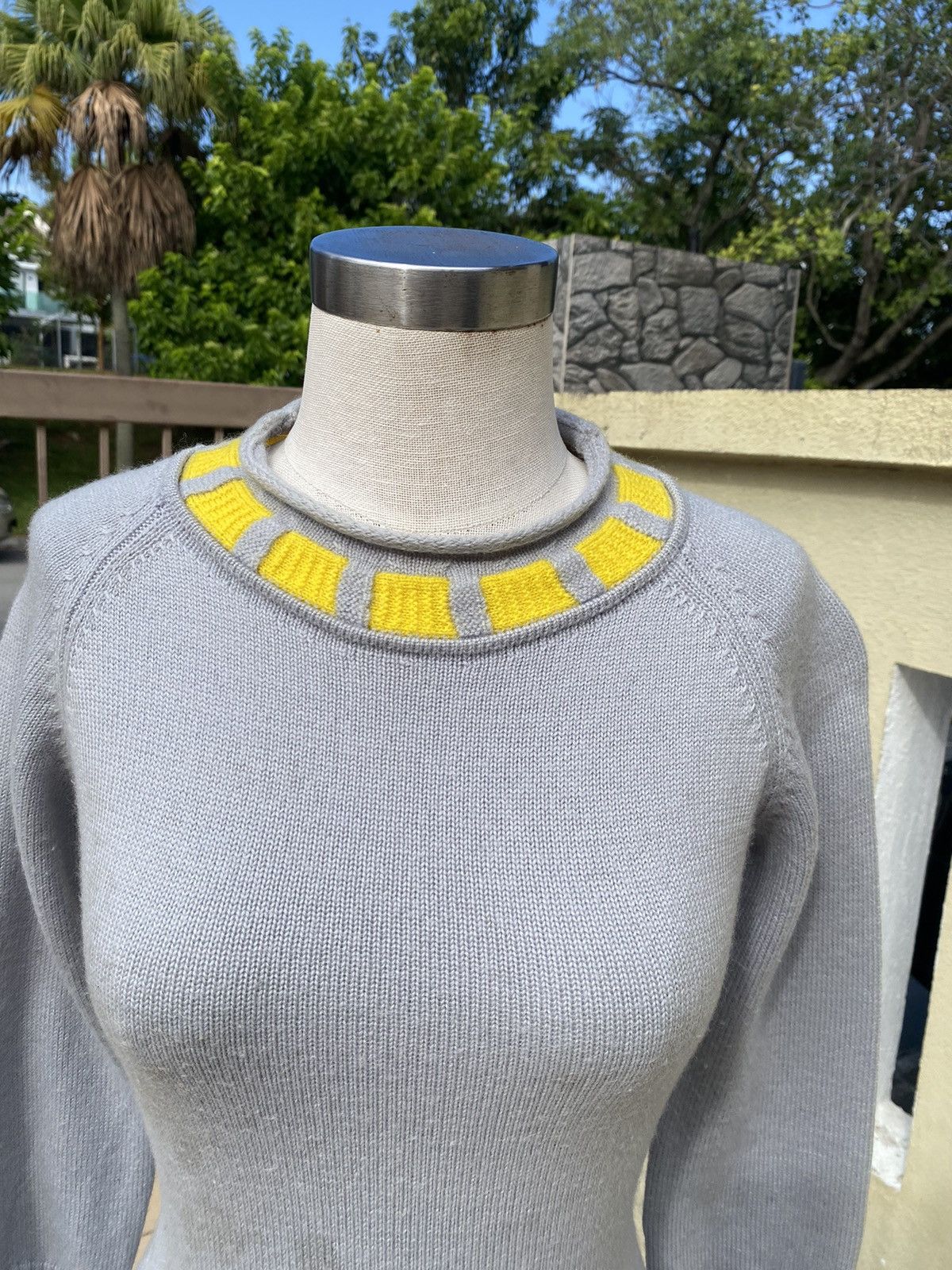 Comme des Garcons grey knitwear Size S / US 4 / IT 40 - 2 Thumbnail