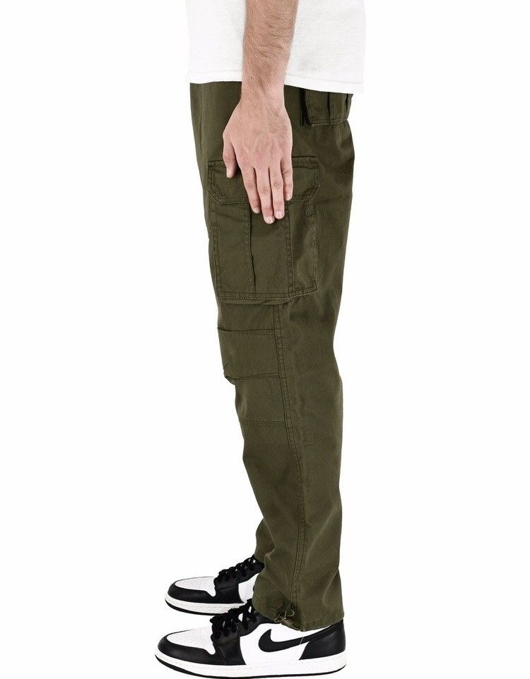Japanese Brand Vintage Cargo Pants Olive Green Size US 40 / EU 56 - 2 Thumbnail