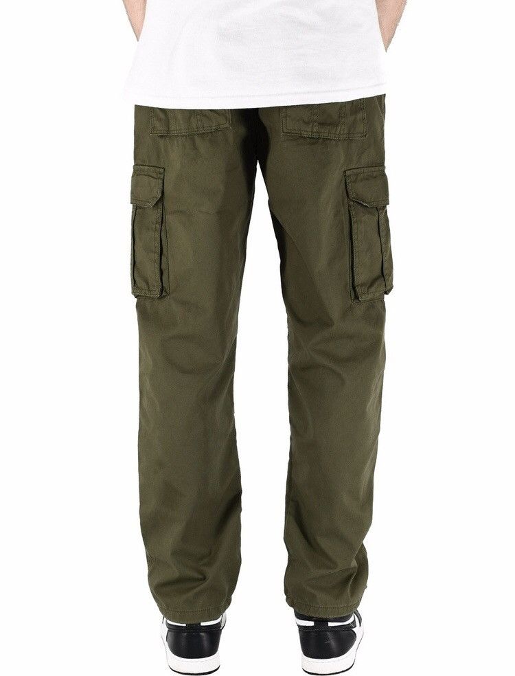 Japanese Brand Vintage Cargo Pants Olive Green Size US 40 / EU 56 - 3 Thumbnail