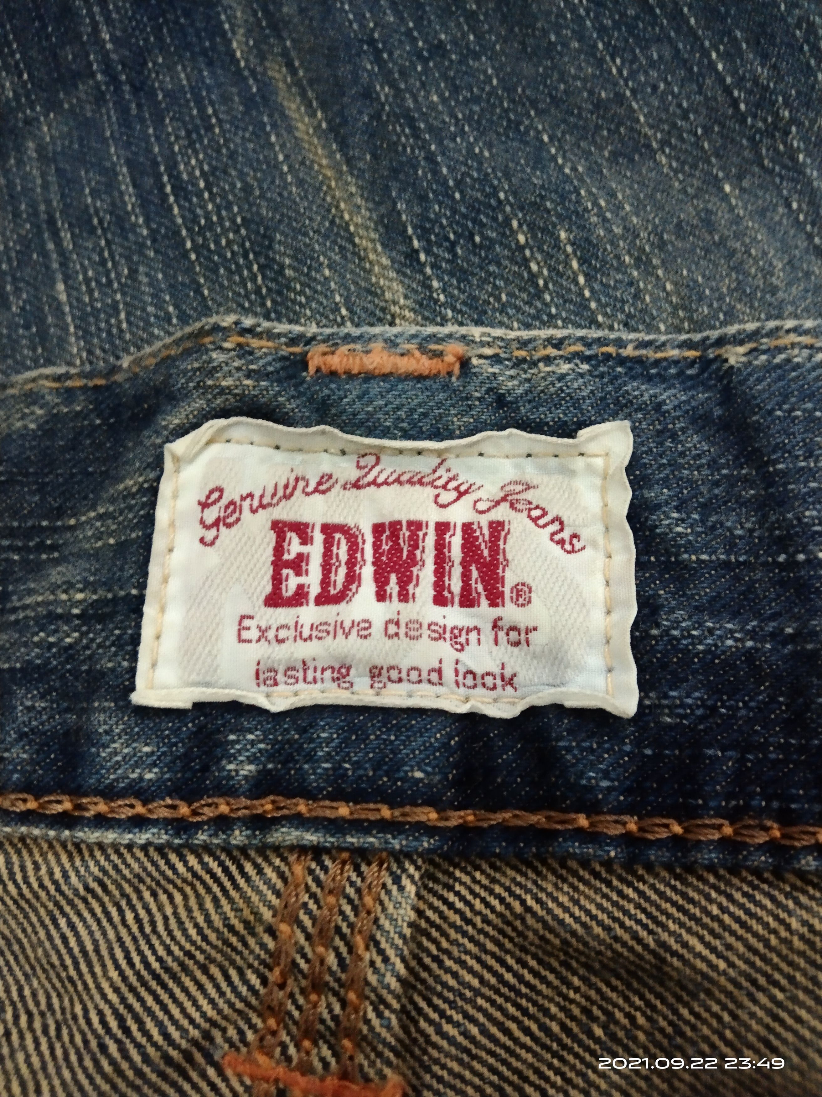Edwin DISTRESSED RUSTY DENIM EDWIN EXCLUSIVE DESIGN Size US 32 / EU 48 - 7 Thumbnail
