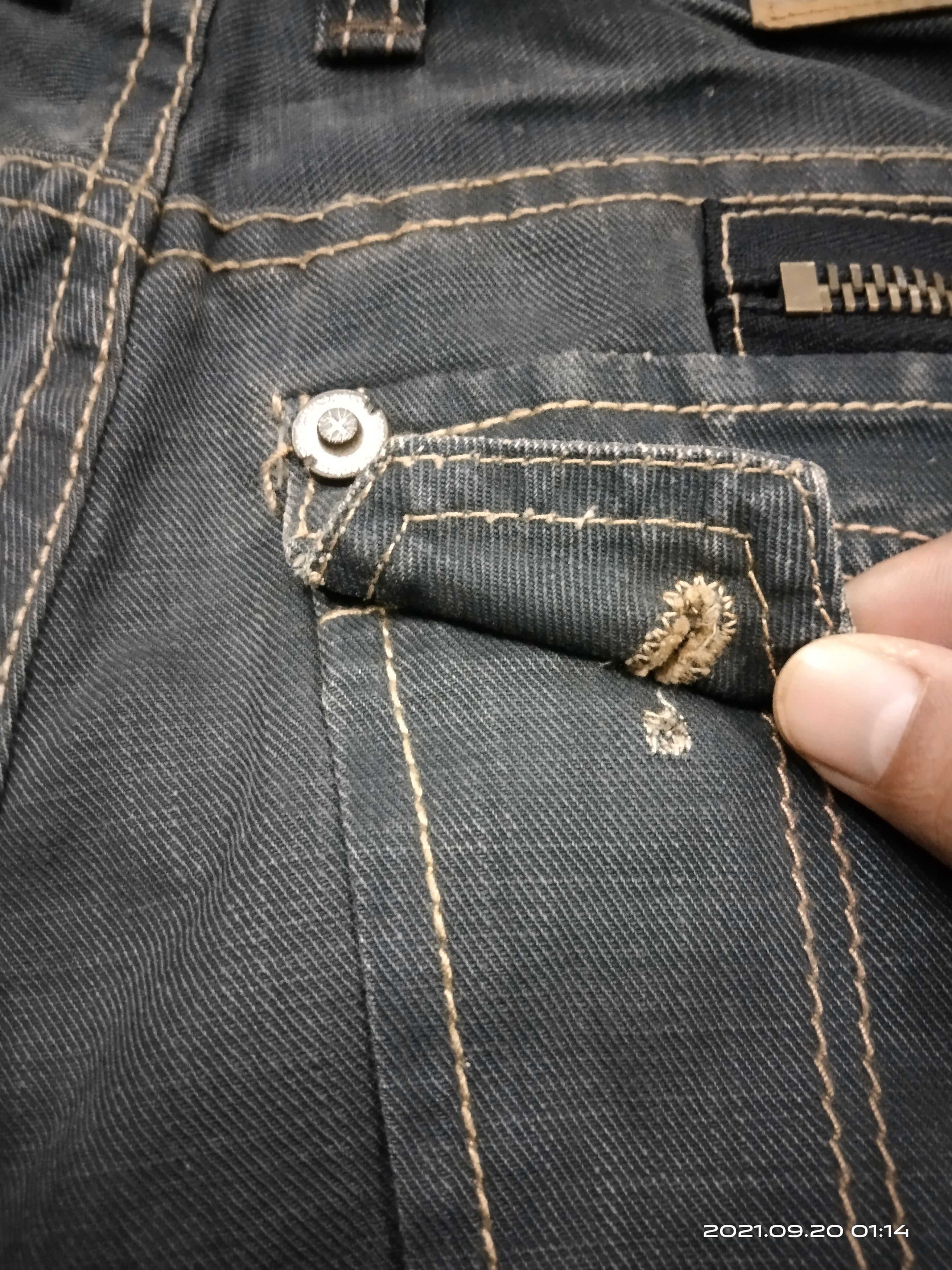 Japanese Brand JAPANESE EPMO TACTICAL MULTIPOCKET DENIM PANTS Size US 31 - 8 Thumbnail