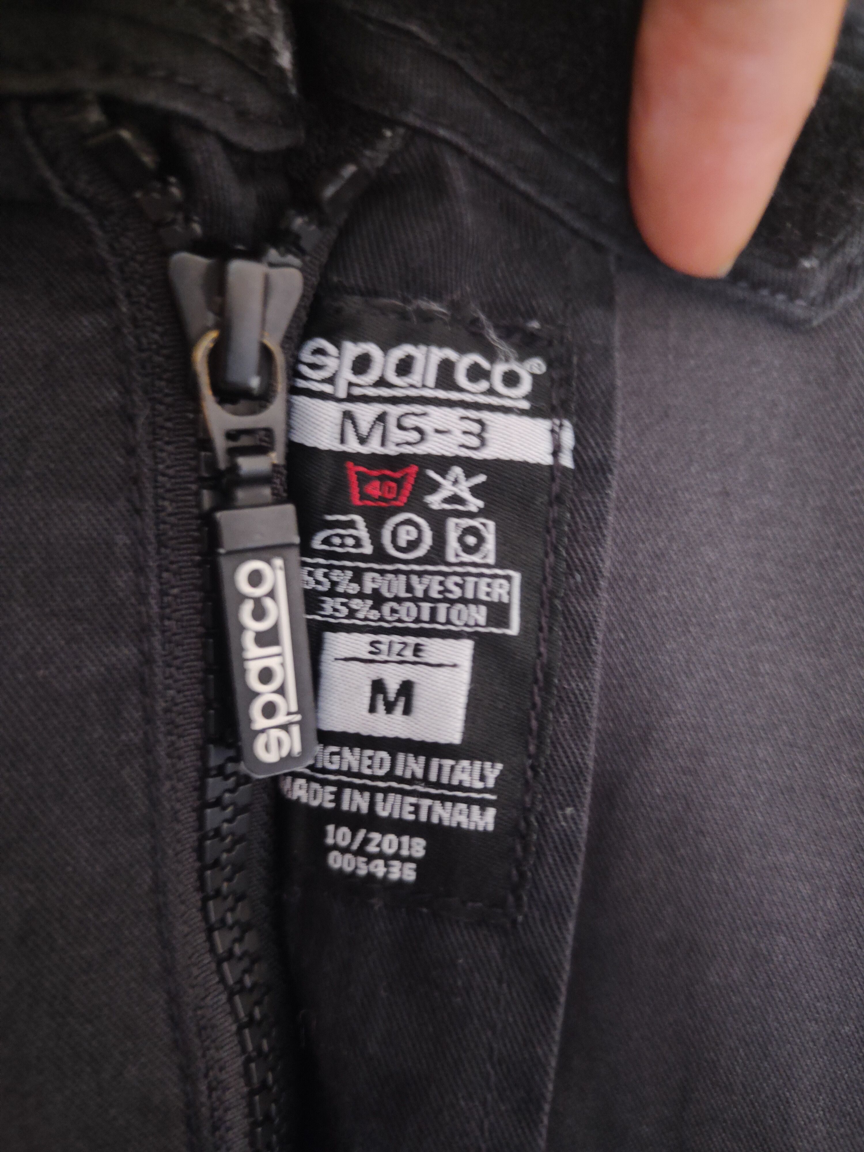Japanese Brand Sparco MS 3 Overall Size US M / EU 48-50 / 2 - 6 Thumbnail