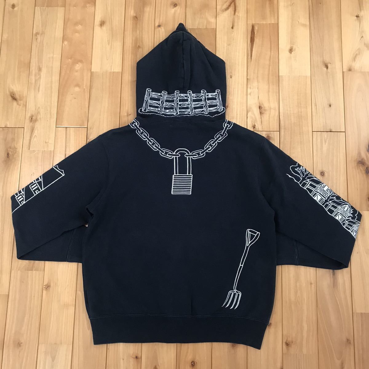 Bape BAPE Holstein full zip hoodie Navy a bathing ape NIGO Size US S / EU 44-46 / 1 - 3 Thumbnail