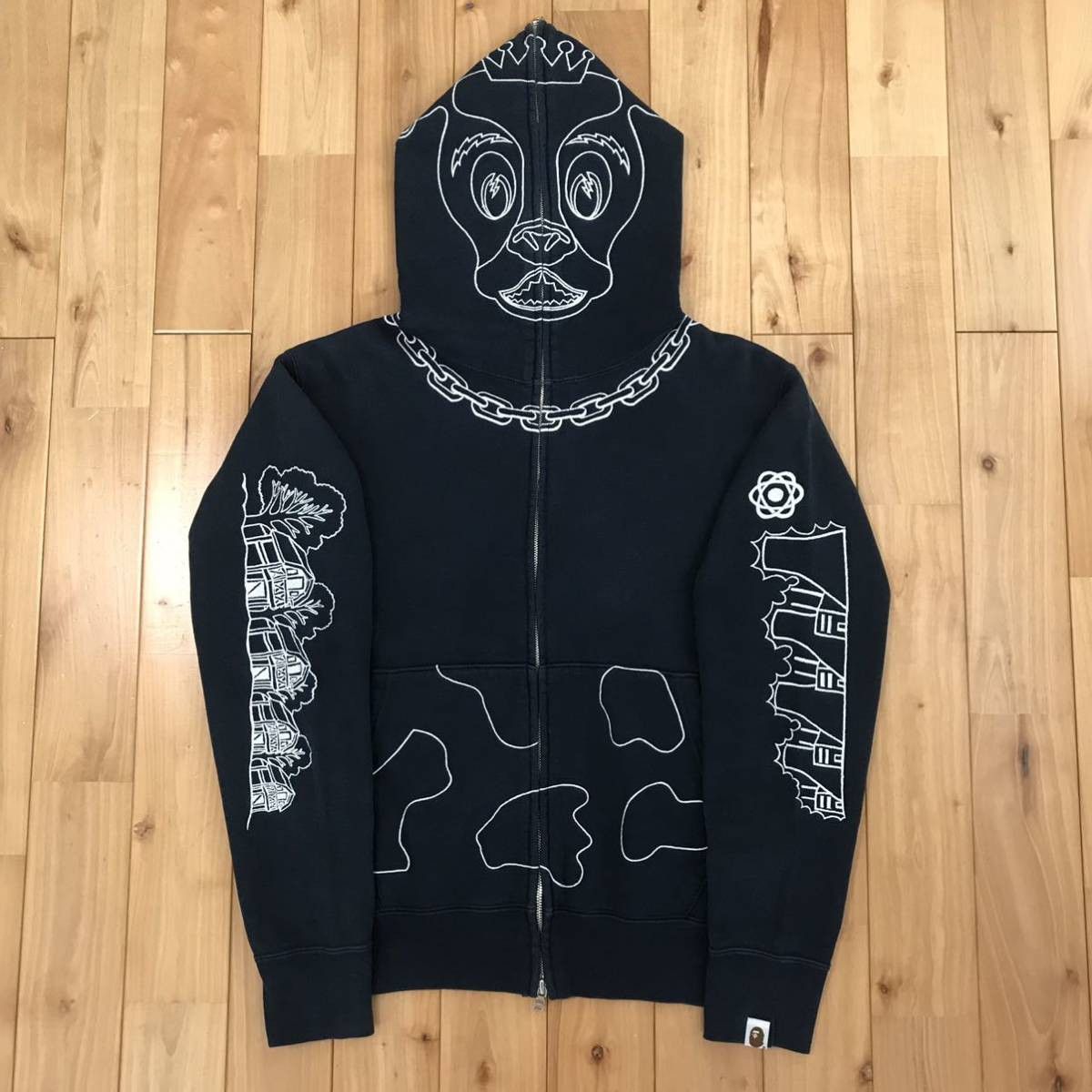 Bape BAPE Holstein full zip hoodie Navy a bathing ape NIGO Size US S / EU 44-46 / 1 - 2 Thumbnail