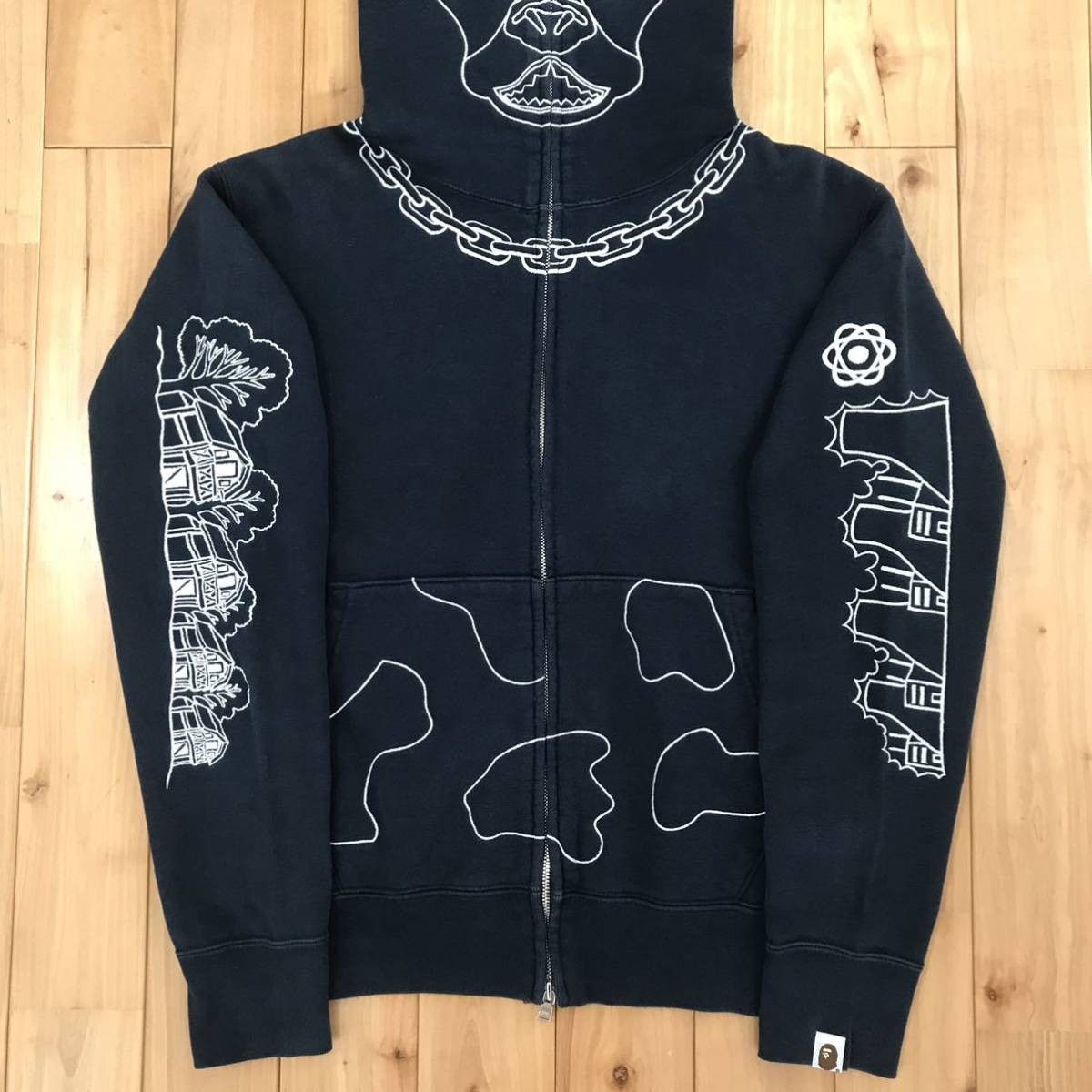 Bape BAPE Holstein full zip hoodie Navy a bathing ape NIGO Size US S / EU 44-46 / 1 - 6 Thumbnail
