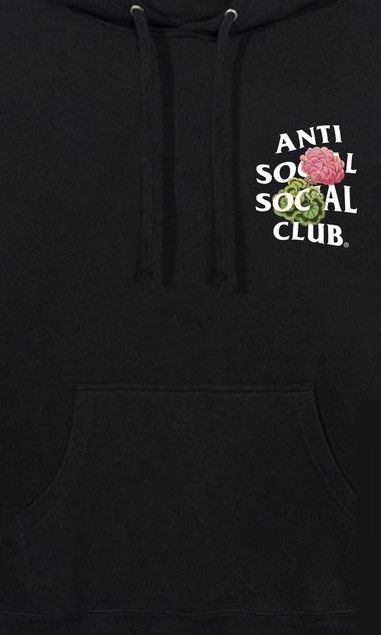 Anti Social Social Club DS White ASSC Produce Black Hoodie BAPE KITH KAWS Vlone Size US S / EU 44-46 / 1 - 5 Thumbnail