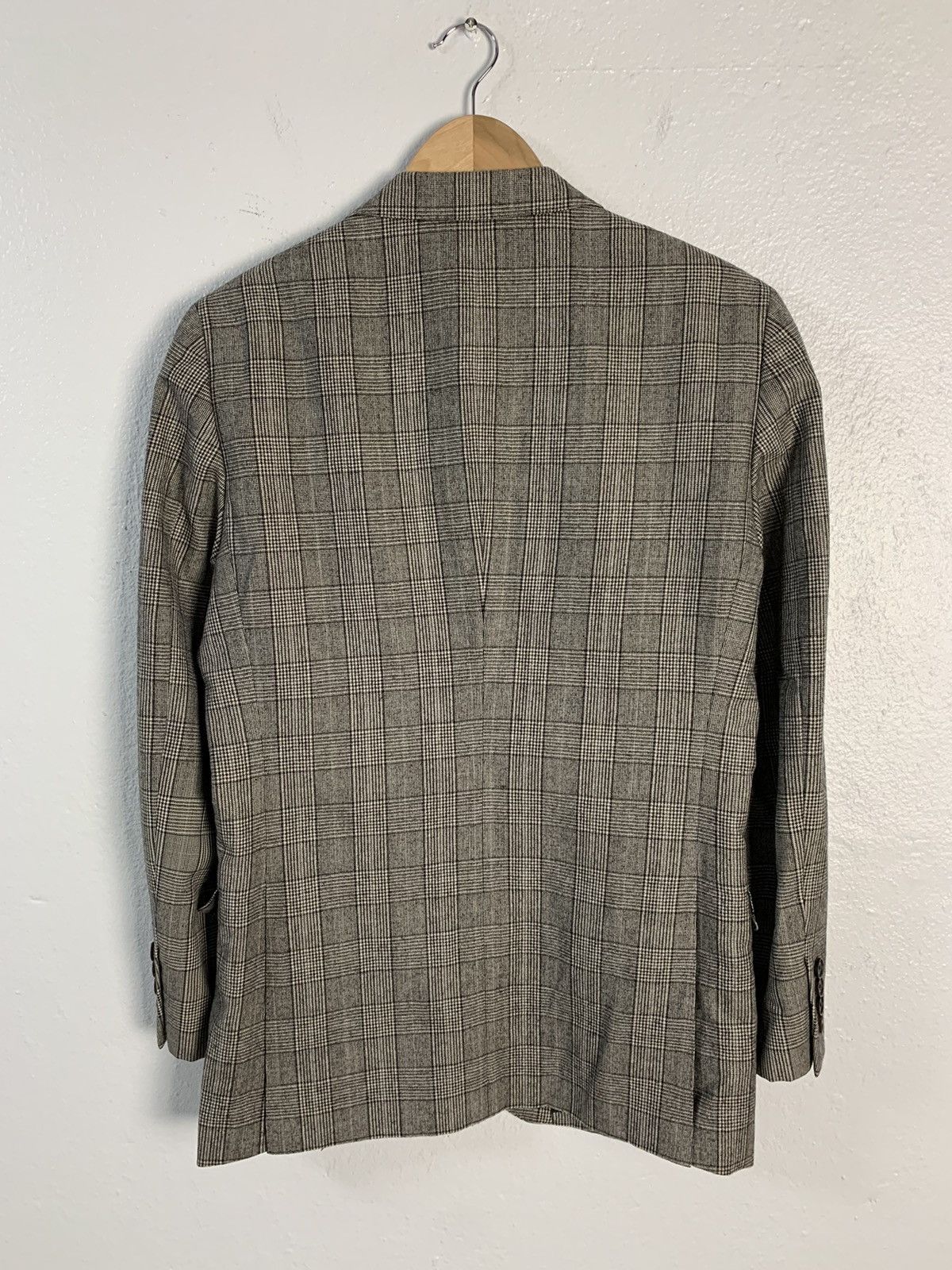 Burberry Burberry Black Label Plaid Blazer Size 38R - 9 Thumbnail