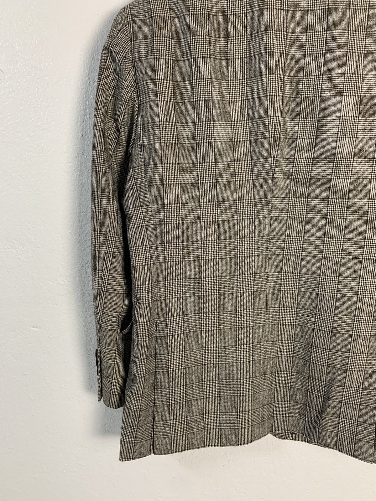Burberry Burberry Black Label Plaid Blazer Size 38R - 11 Thumbnail
