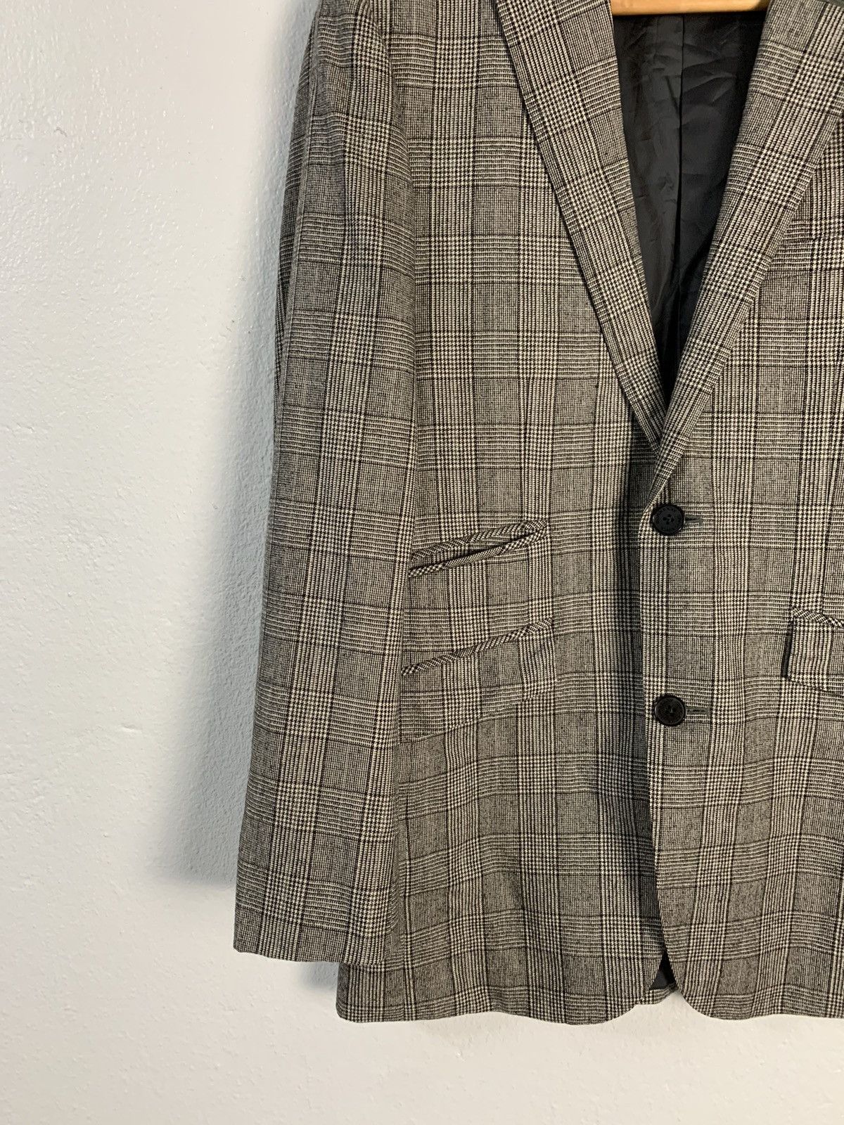 Burberry Burberry Black Label Plaid Blazer Size 38R - 3 Thumbnail
