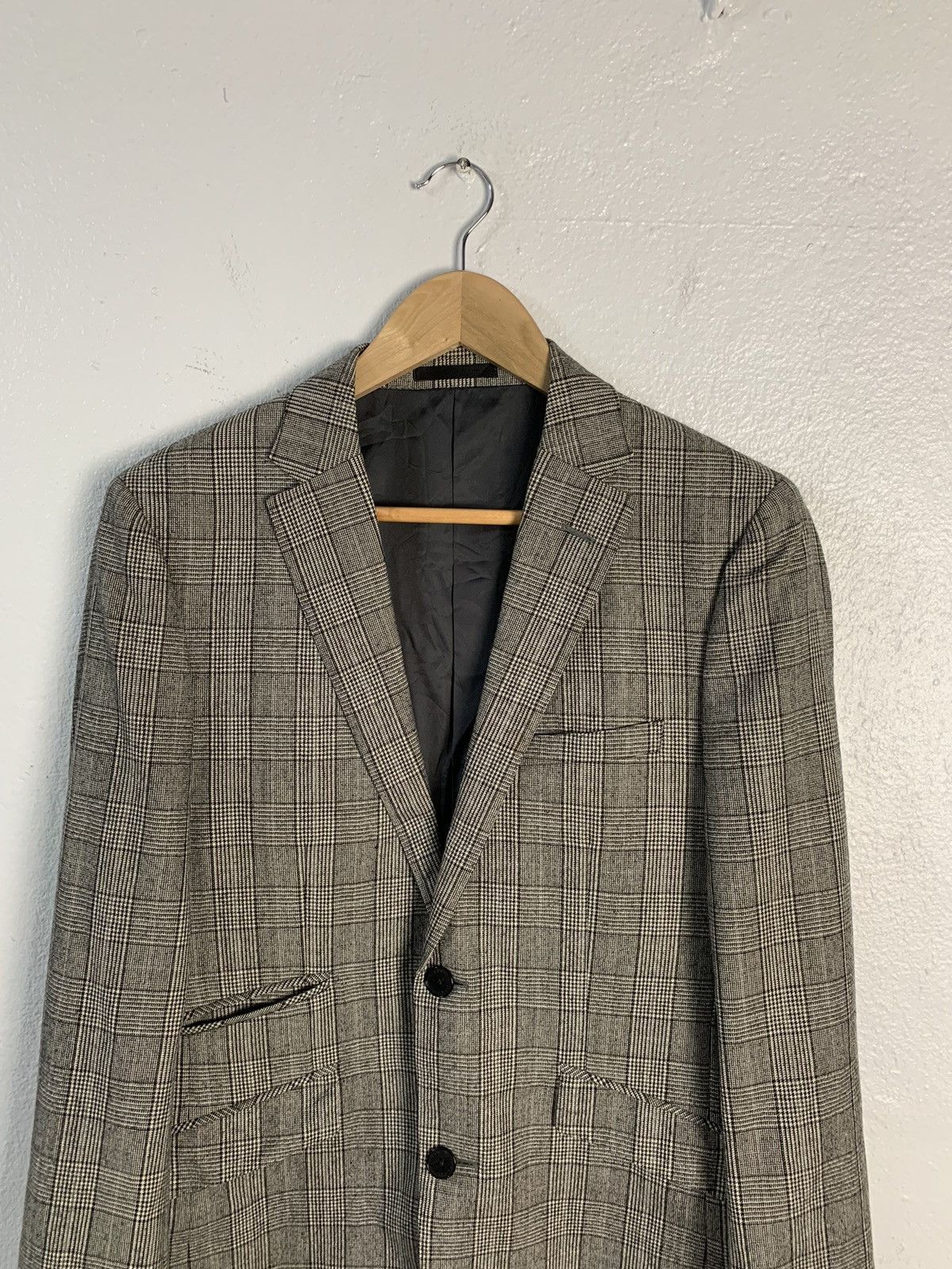 Burberry Burberry Black Label Plaid Blazer Size 38R - 4 Thumbnail