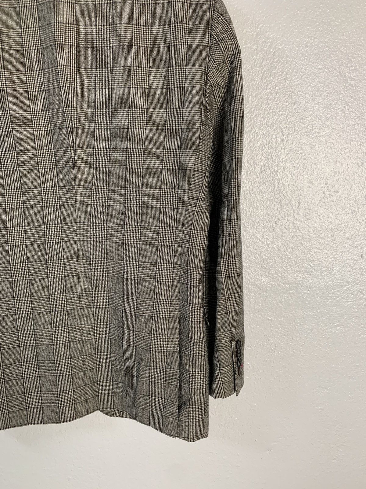 Burberry Burberry Black Label Plaid Blazer Size 38R - 10 Thumbnail