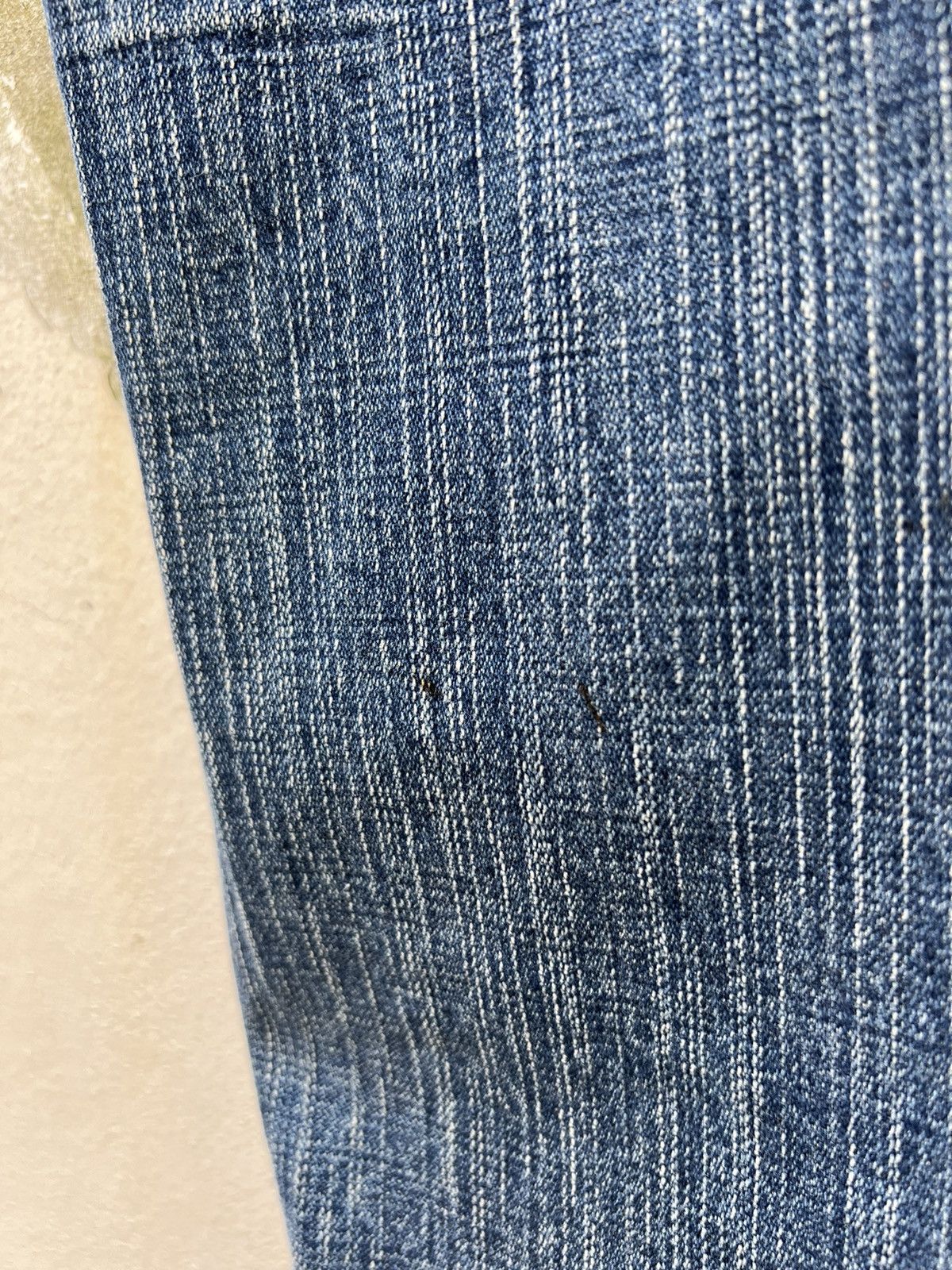 Evisu Vintage Evisu Genes Paris Two Faces Denim Selvedge Jeans Size US 30 / EU 46 - 15 Thumbnail