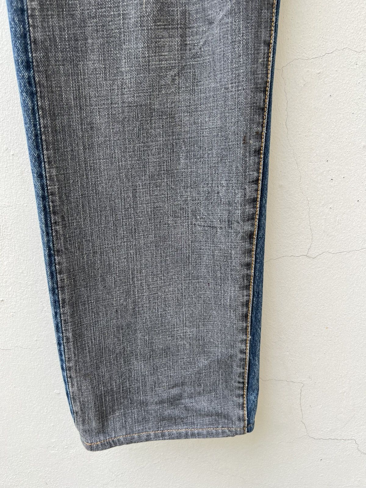 Evisu Vintage Evisu Genes Paris Two Faces Denim Selvedge Jeans Size US 30 / EU 46 - 11 Thumbnail