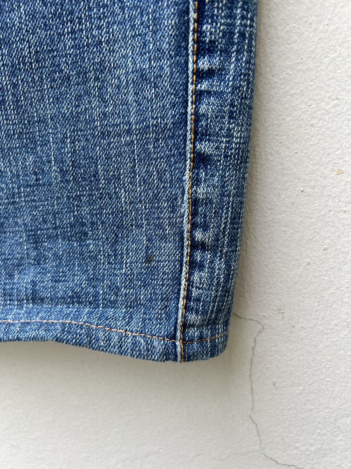 Evisu Vintage Evisu Genes Paris Two Faces Denim Selvedge Jeans Size US 30 / EU 46 - 20 Thumbnail