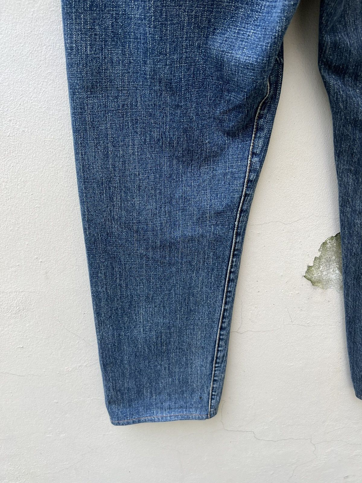 Evisu Vintage Evisu Genes Paris Two Faces Denim Selvedge Jeans Size US 30 / EU 46 - 19 Thumbnail