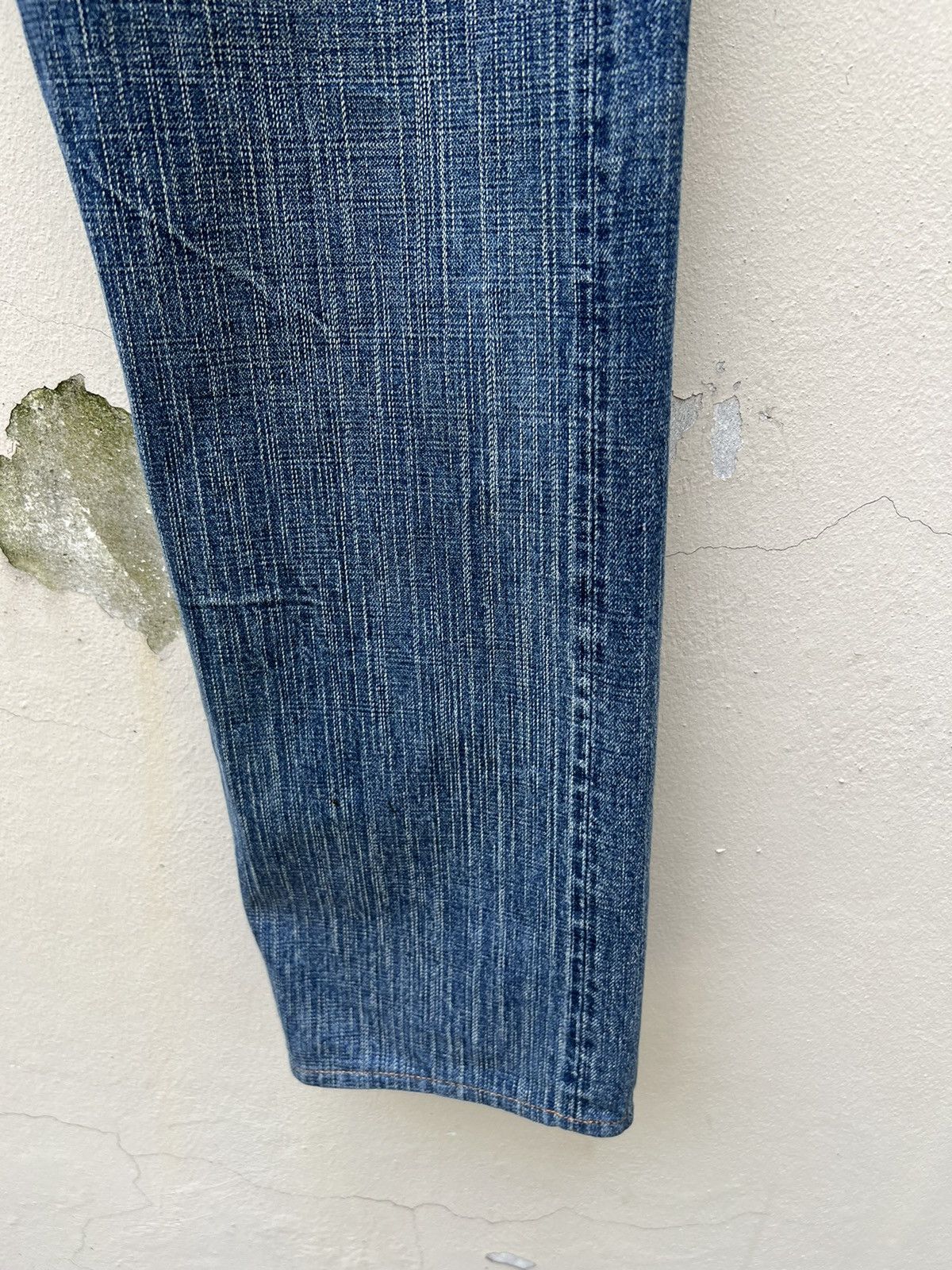 Evisu Vintage Evisu Genes Paris Two Faces Denim Selvedge Jeans Size US 30 / EU 46 - 14 Thumbnail