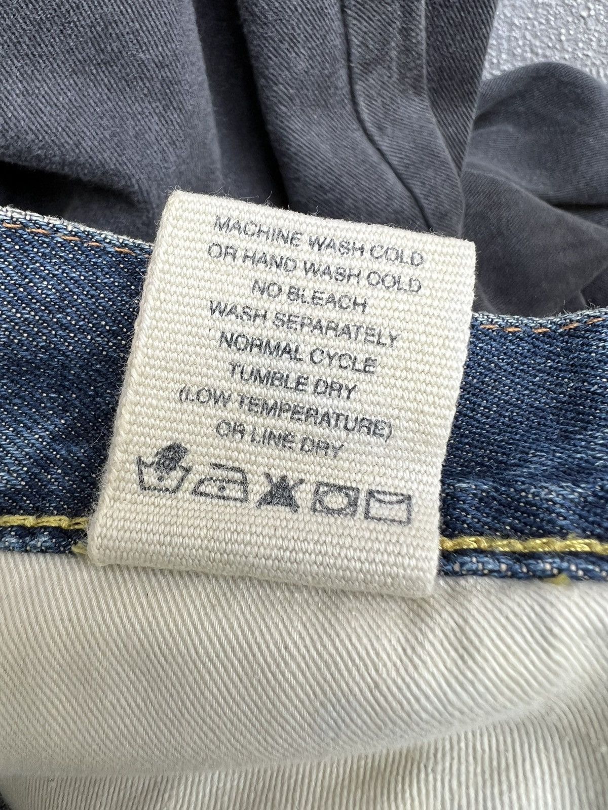 Evisu Vintage Evisu Genes Paris Two Faces Denim Selvedge Jeans Size US 30 / EU 46 - 25 Thumbnail