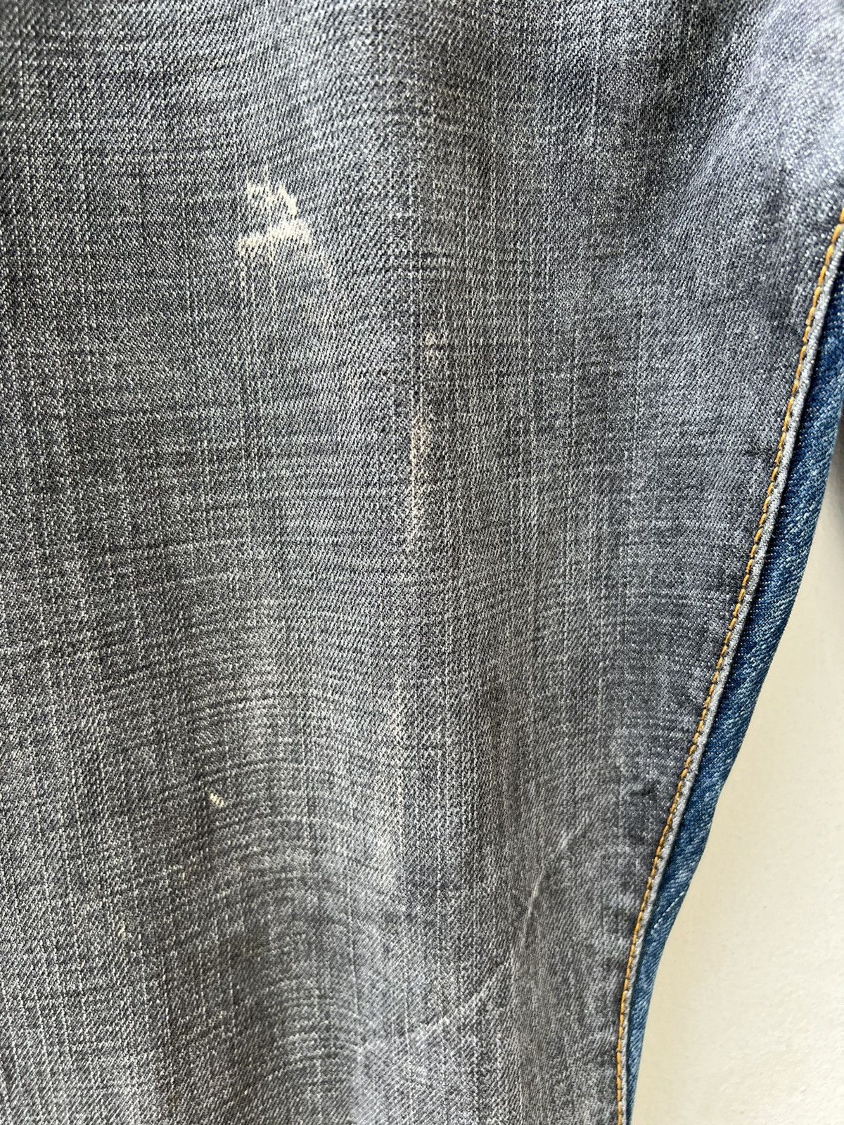 Evisu Vintage Evisu Genes Paris Two Faces Denim Selvedge Jeans Size US 30 / EU 46 - 10 Thumbnail