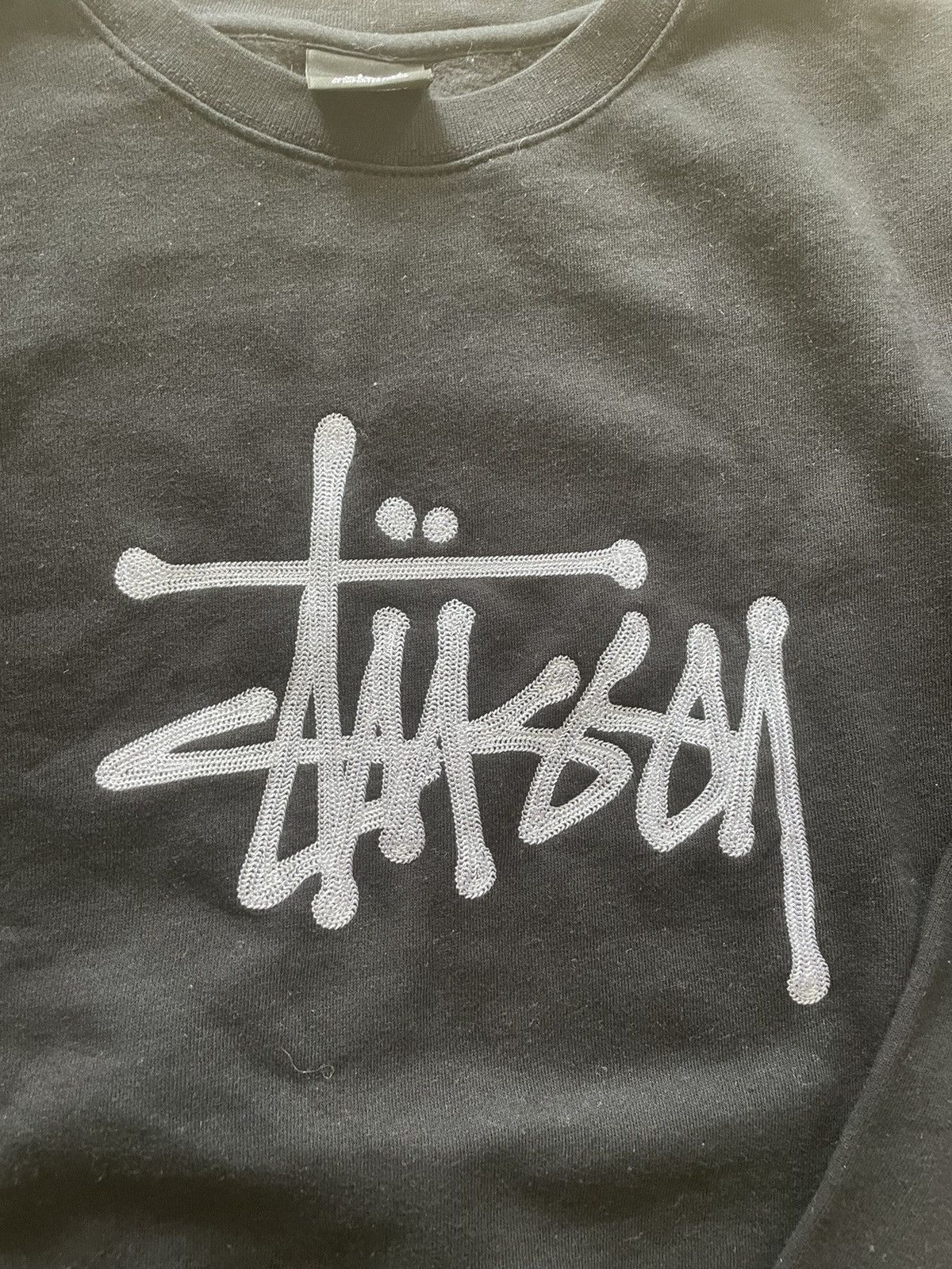 Stussy UNWORN* Stussy embroidered logo crewneck M Size US M / EU 48-50 / 2 - 3 Thumbnail