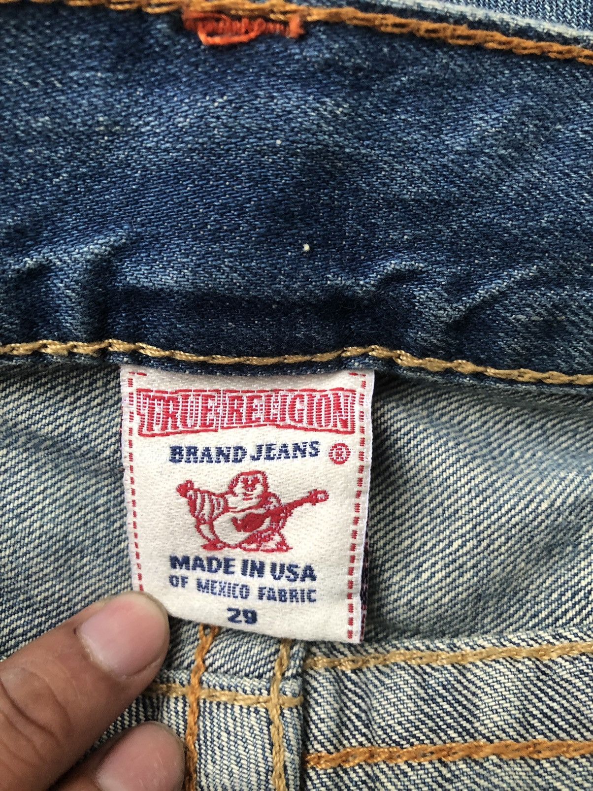 True Religion True Religion Flared Jeans Boot Cut Embroidered Jeans Size US 32 / EU 48 - 14 Thumbnail