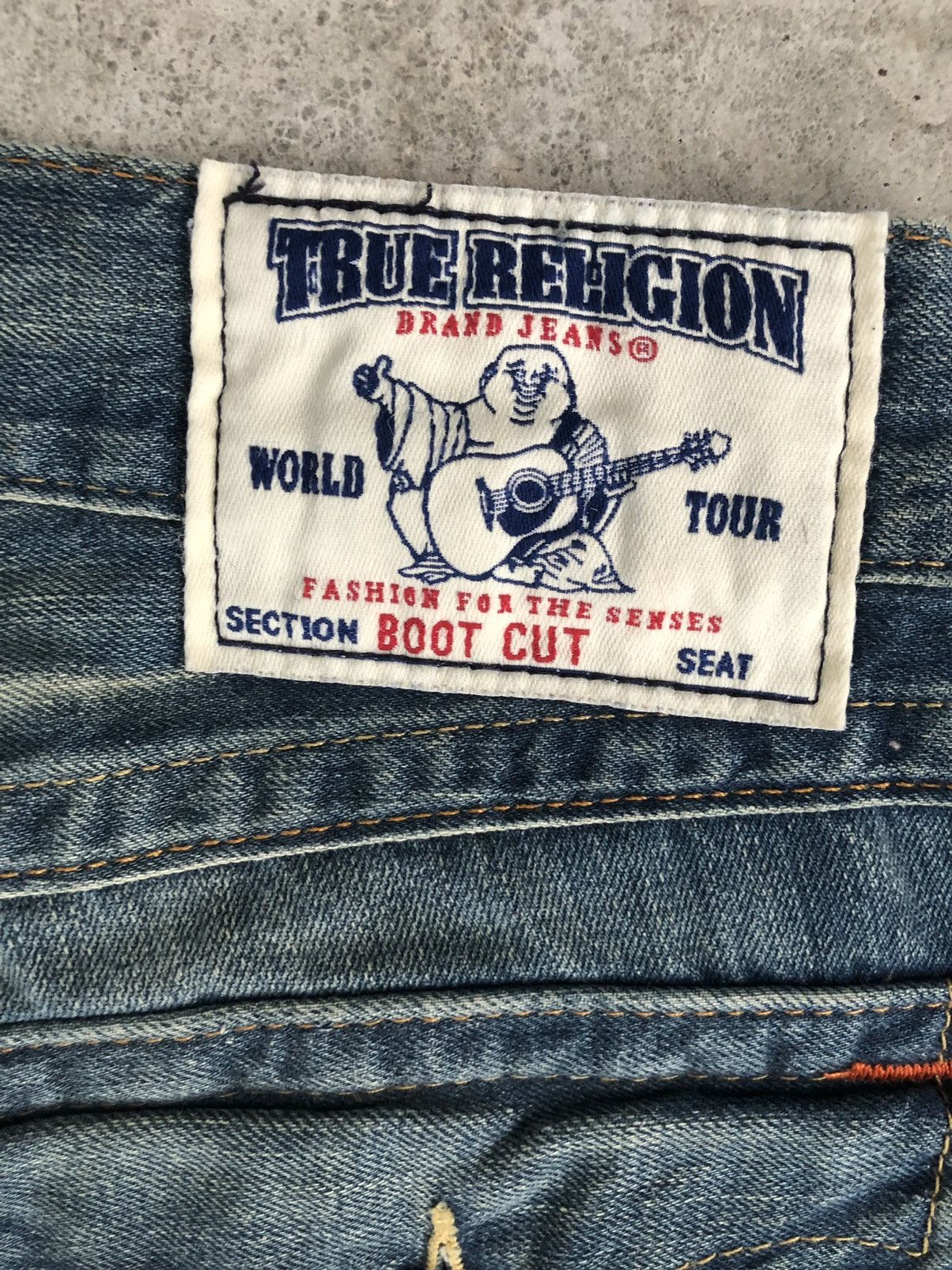 True Religion True Religion Flared Jeans Boot Cut Embroidered Jeans Size US 32 / EU 48 - 13 Thumbnail