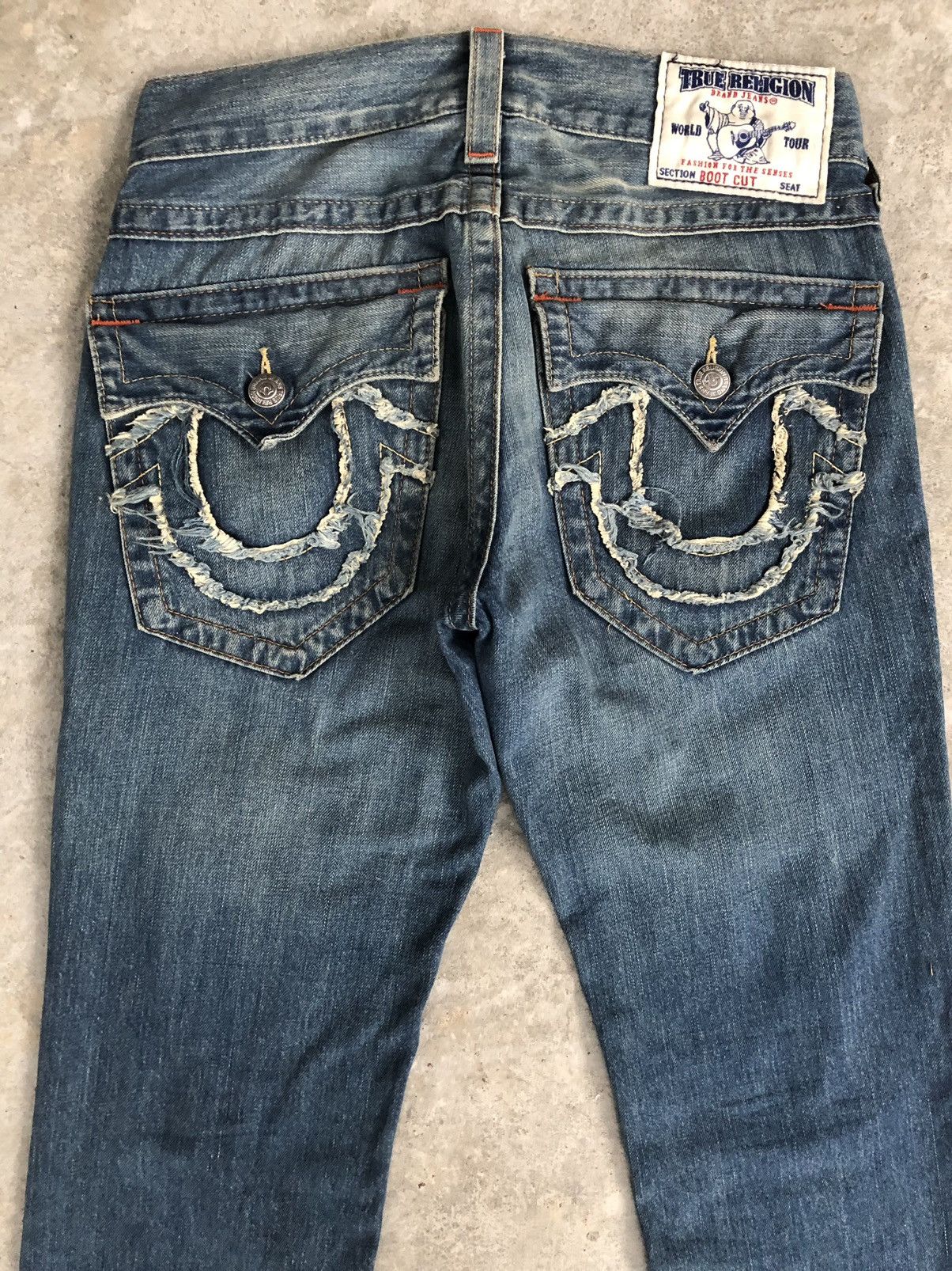 True Religion True Religion Flared Jeans Boot Cut Embroidered Jeans Size US 32 / EU 48 - 7 Thumbnail