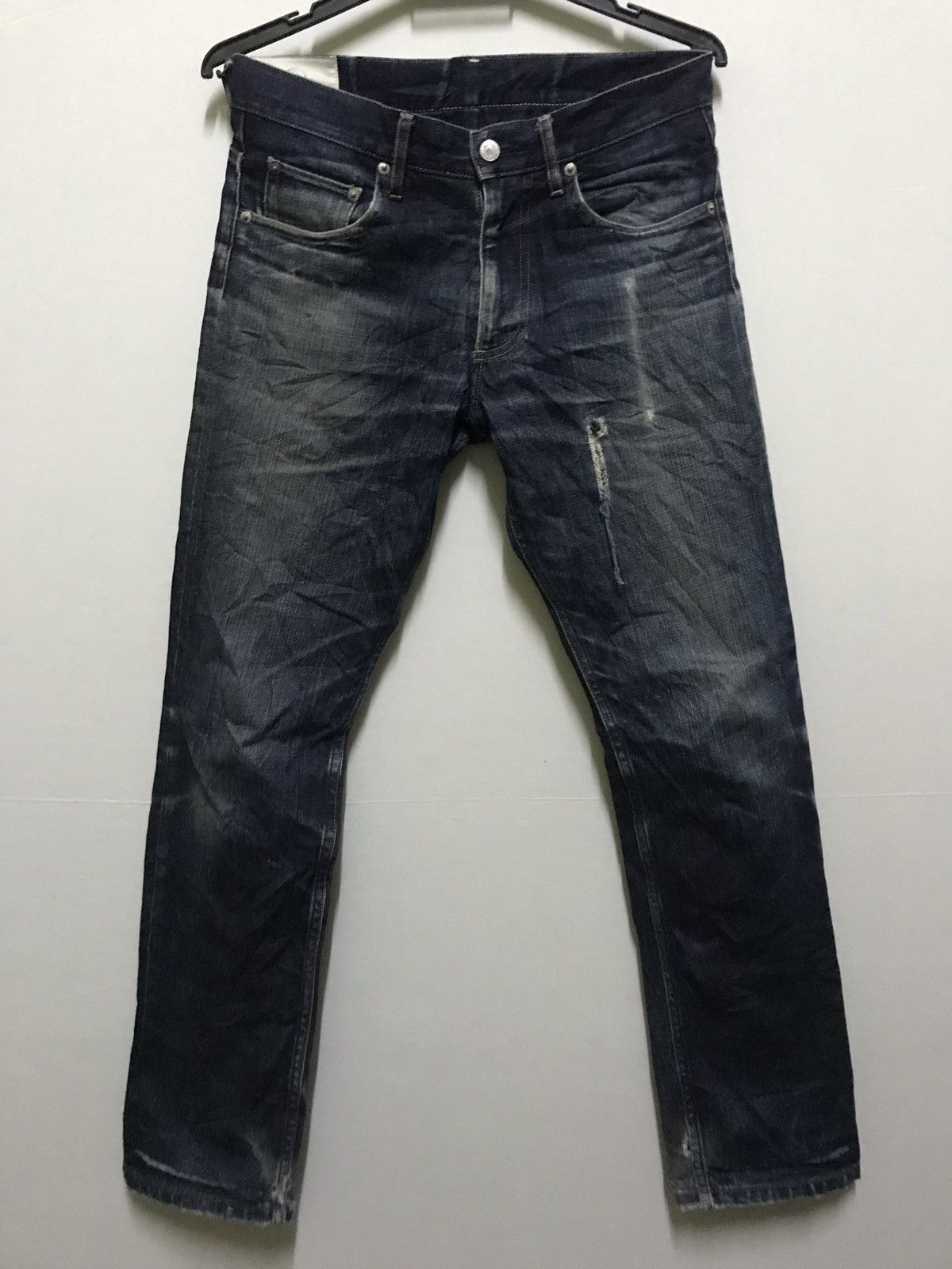 BEAUTY&YOUTH Beauty & Youth Japan Destroyed Ripped Jeans Size US 30 / EU 46 - 1 Thumbnail