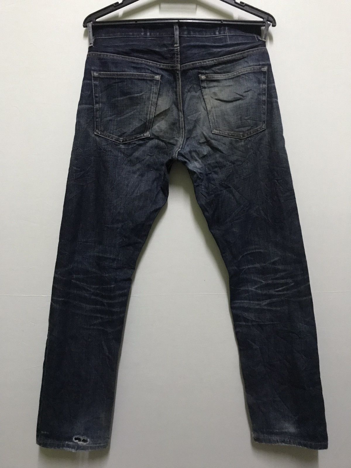 BEAUTY&YOUTH Beauty & Youth Japan Destroyed Ripped Jeans Size US 30 / EU 46 - 12 Thumbnail