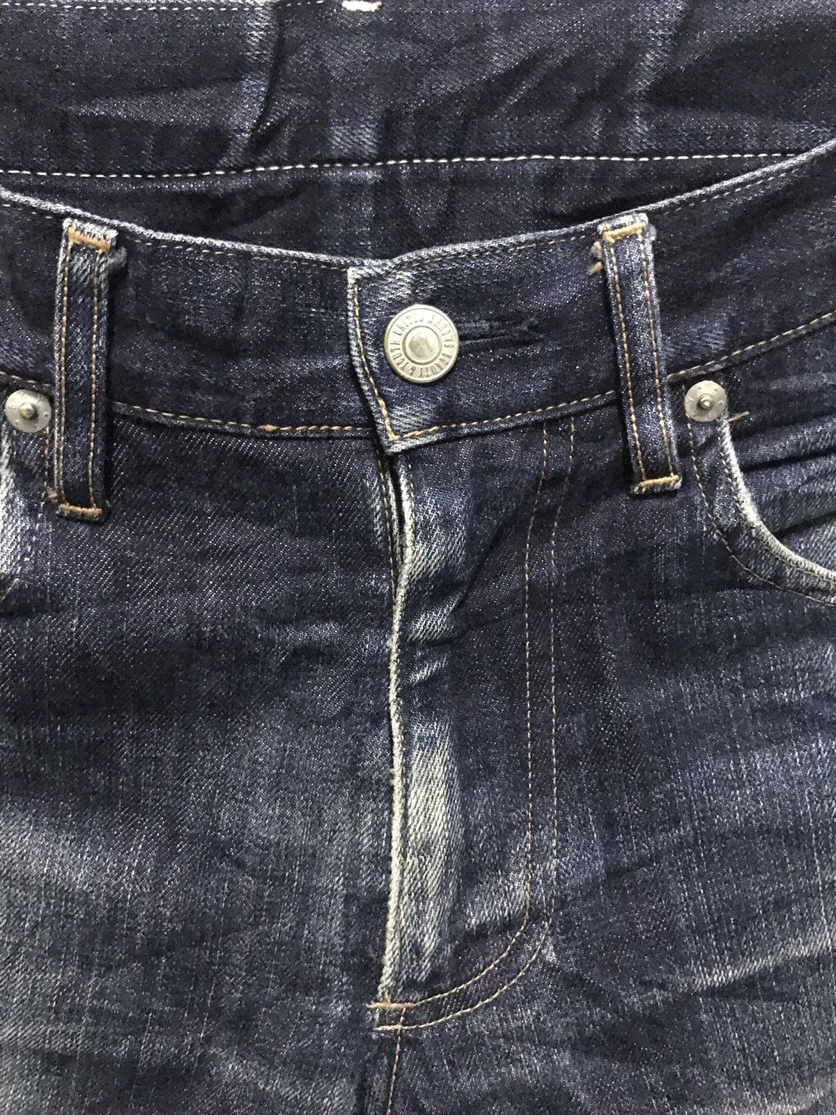 BEAUTY&YOUTH Beauty & Youth Japan Destroyed Ripped Jeans Size US 30 / EU 46 - 9 Thumbnail