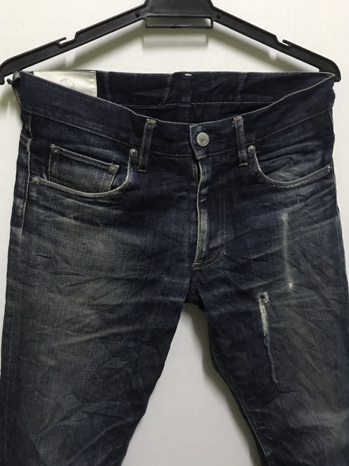 BEAUTY&YOUTH Beauty & Youth Japan Destroyed Ripped Jeans Size US 30 / EU 46 - 2 Thumbnail