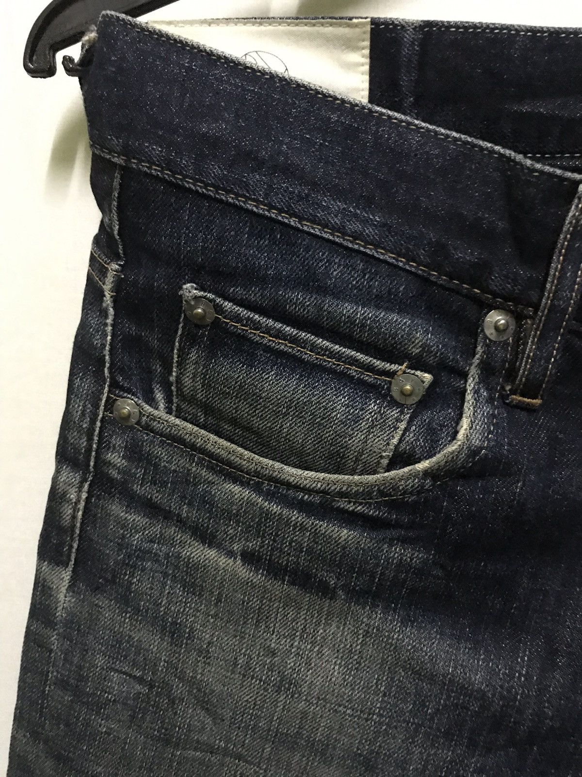BEAUTY&YOUTH Beauty & Youth Japan Destroyed Ripped Jeans Size US 30 / EU 46 - 10 Thumbnail