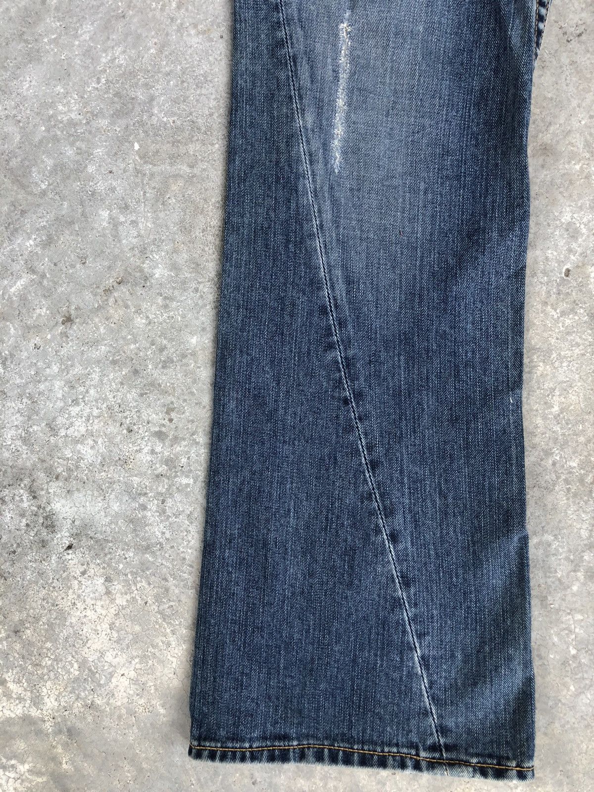 If Six Was Nine Oneil Flared Jeans Distressed Jeans Size US 34 / EU 50 - 14 Thumbnail