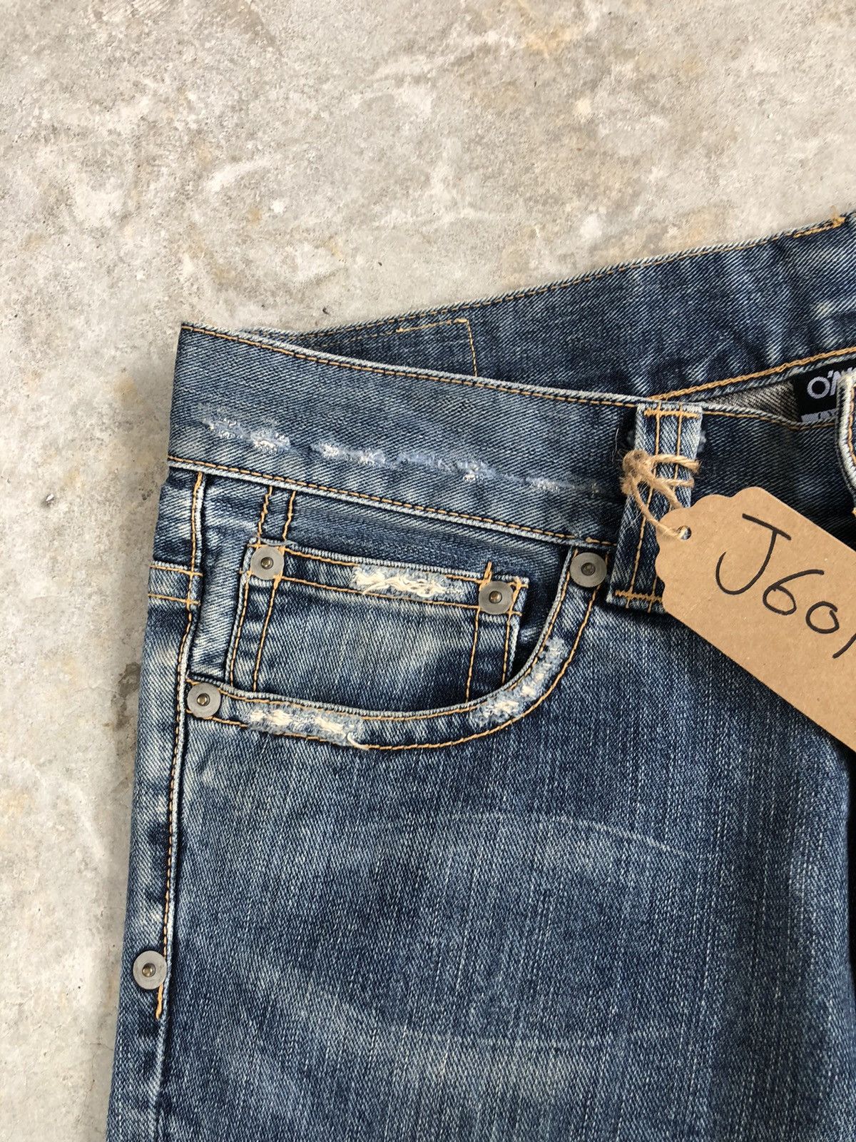 If Six Was Nine Oneil Flared Jeans Distressed Jeans Size US 34 / EU 50 - 9 Thumbnail