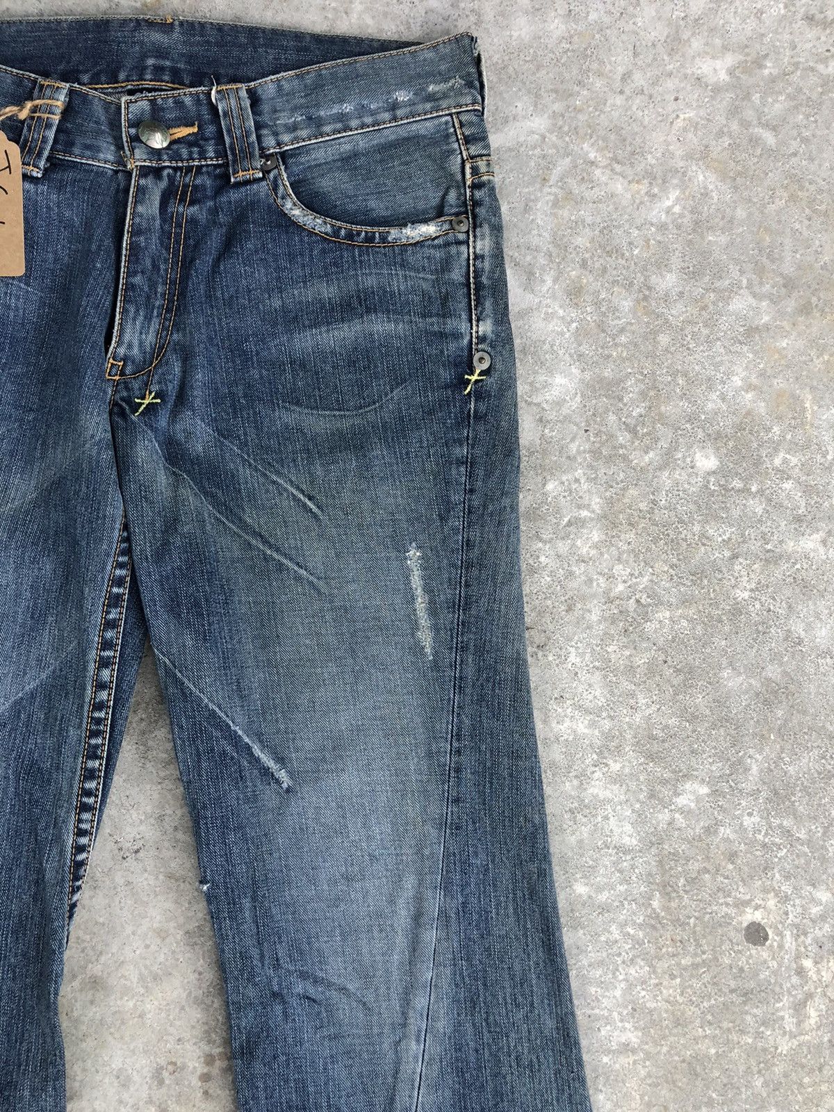 If Six Was Nine Oneil Flared Jeans Distressed Jeans Size US 34 / EU 50 - 6 Thumbnail