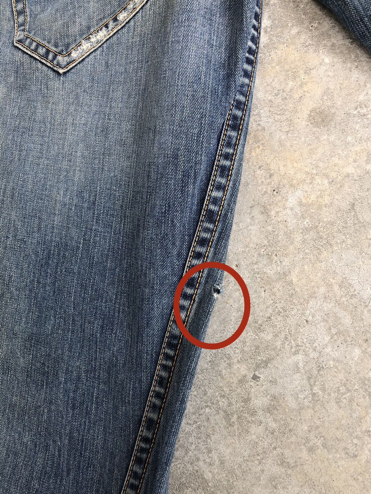 If Six Was Nine Oneil Flared Jeans Distressed Jeans Size US 34 / EU 50 - 20 Thumbnail
