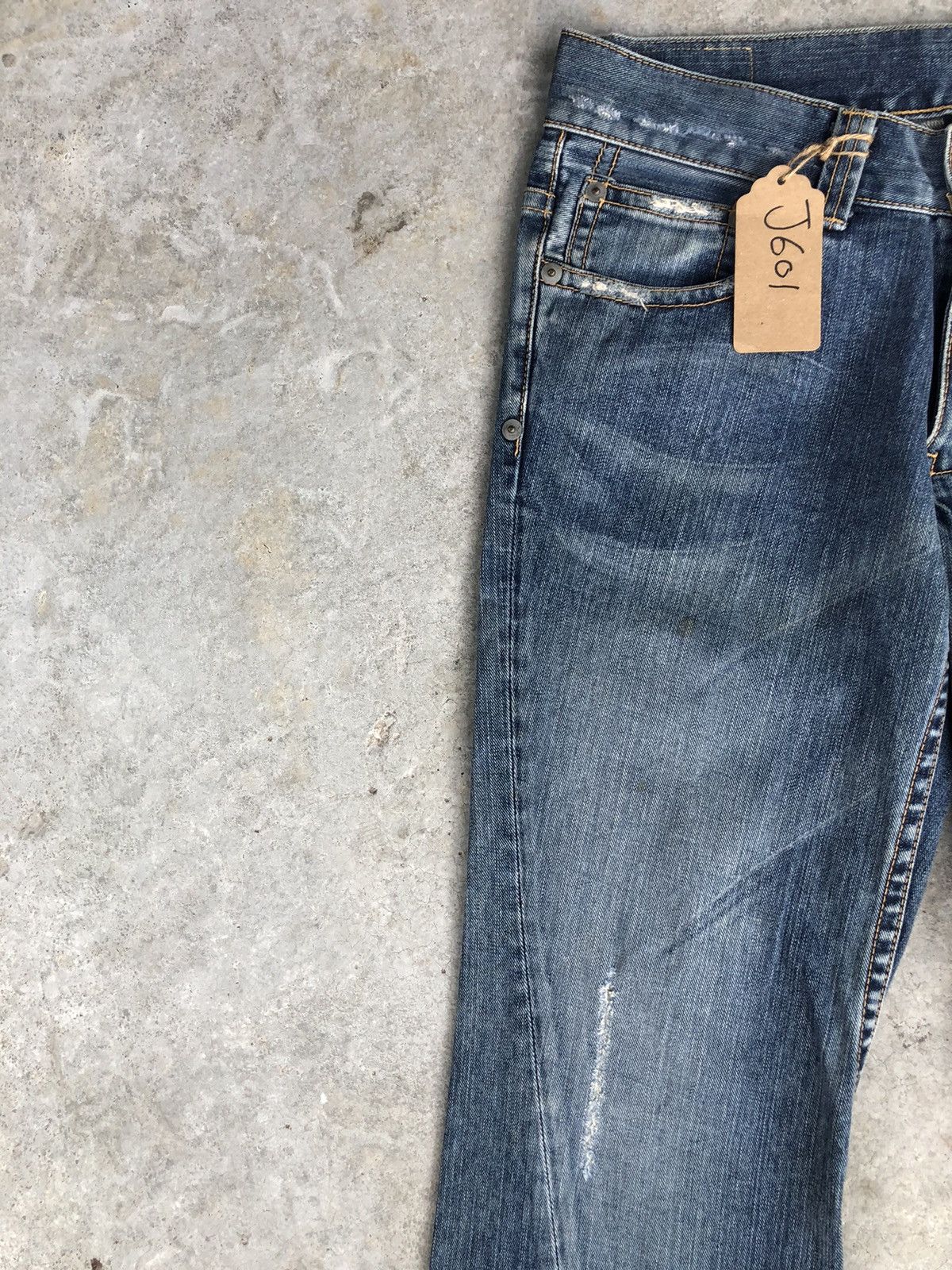 If Six Was Nine Oneil Flared Jeans Distressed Jeans Size US 34 / EU 50 - 5 Thumbnail
