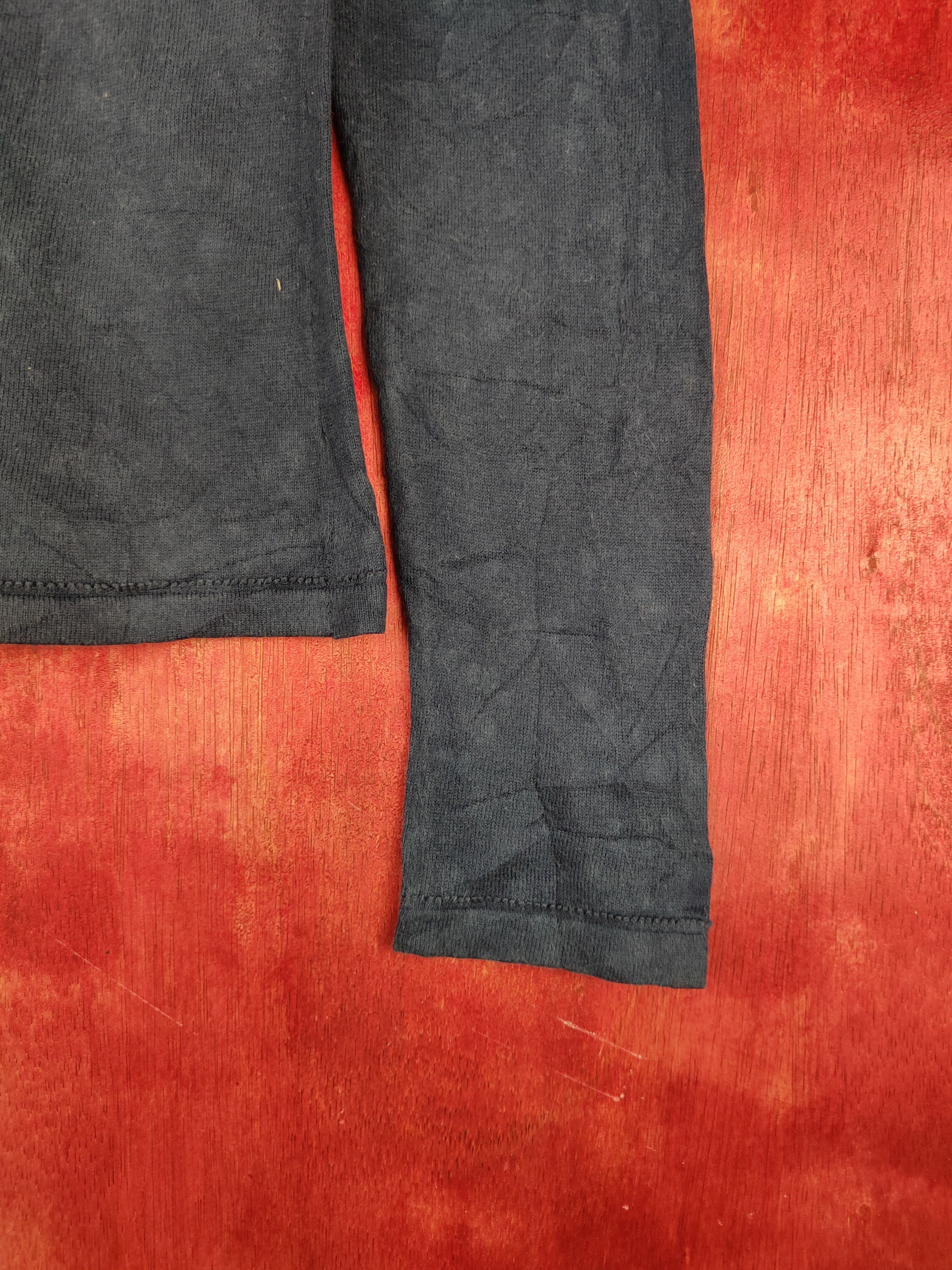 Japanese Brand × Vintage Japanese Brand Navy Blue faded Cardigan thin vintage#S873 Size S / US 4 / IT 40 - 7 Thumbnail